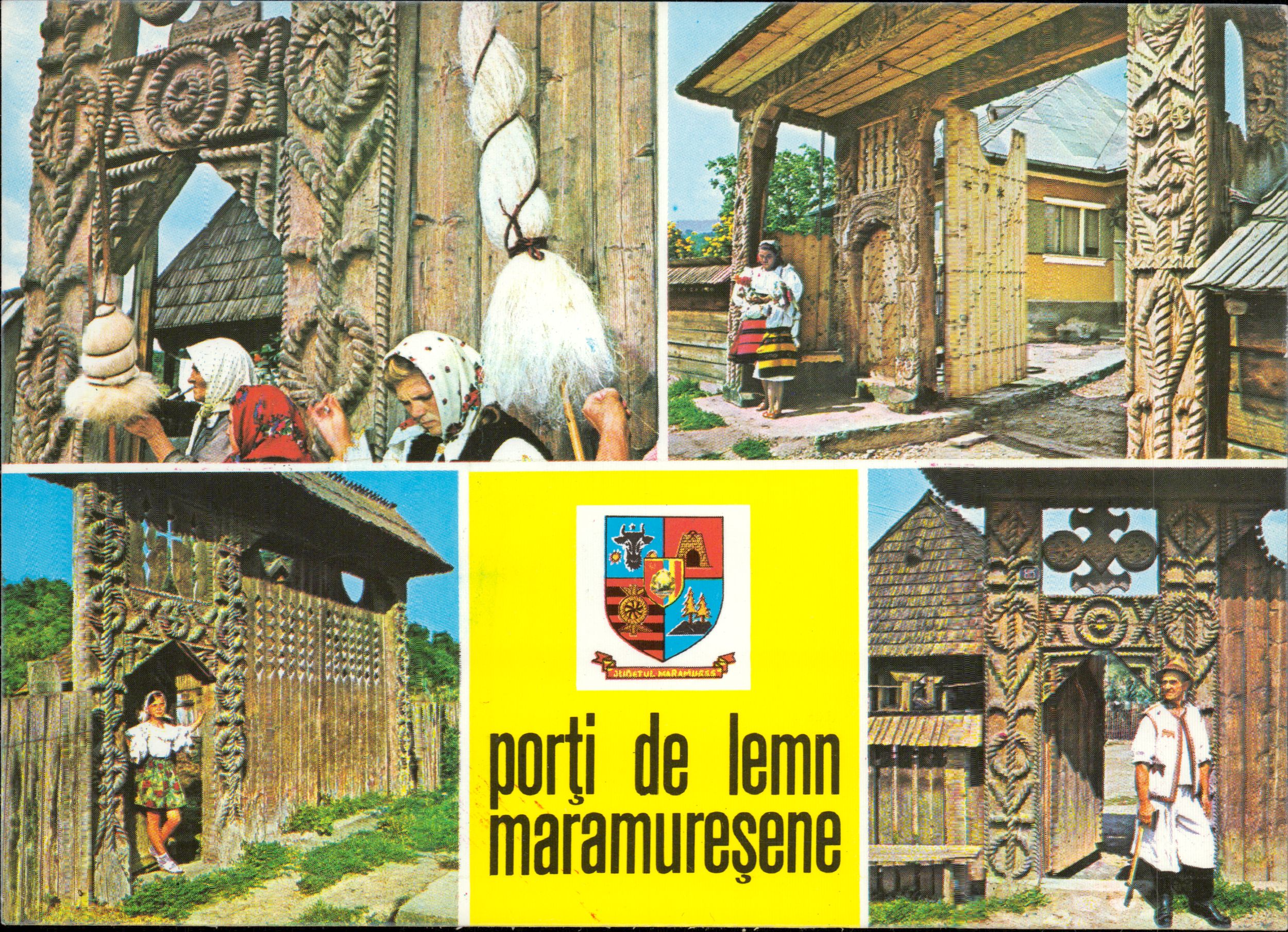 Porți de lemn maramureșene