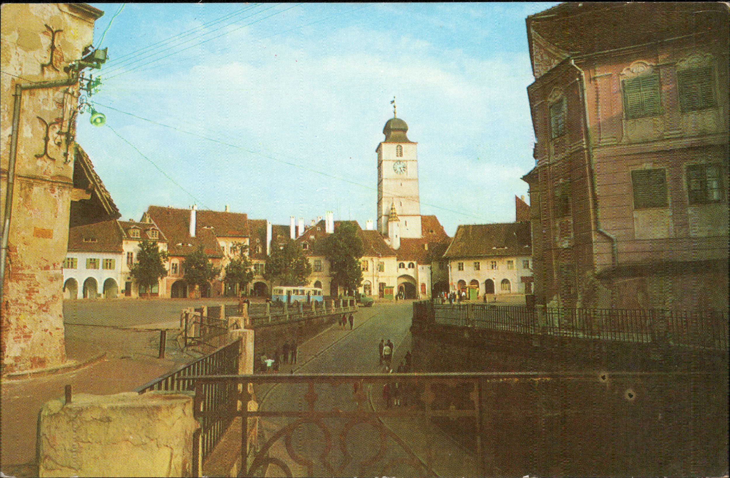 Vedere din Sibiu - Turnul Sfatului