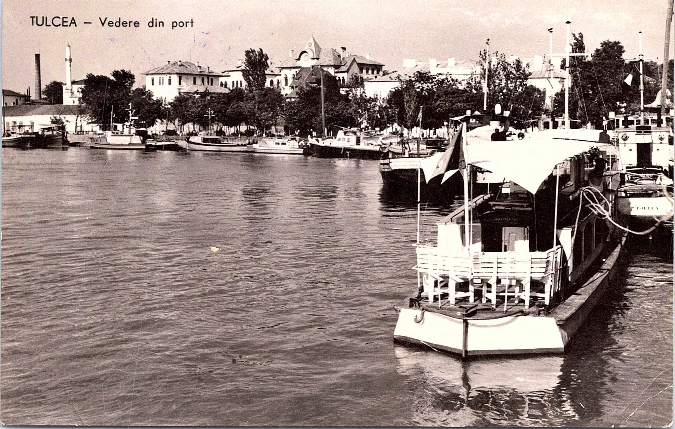 TULCEA - VEDERE DIN PORT