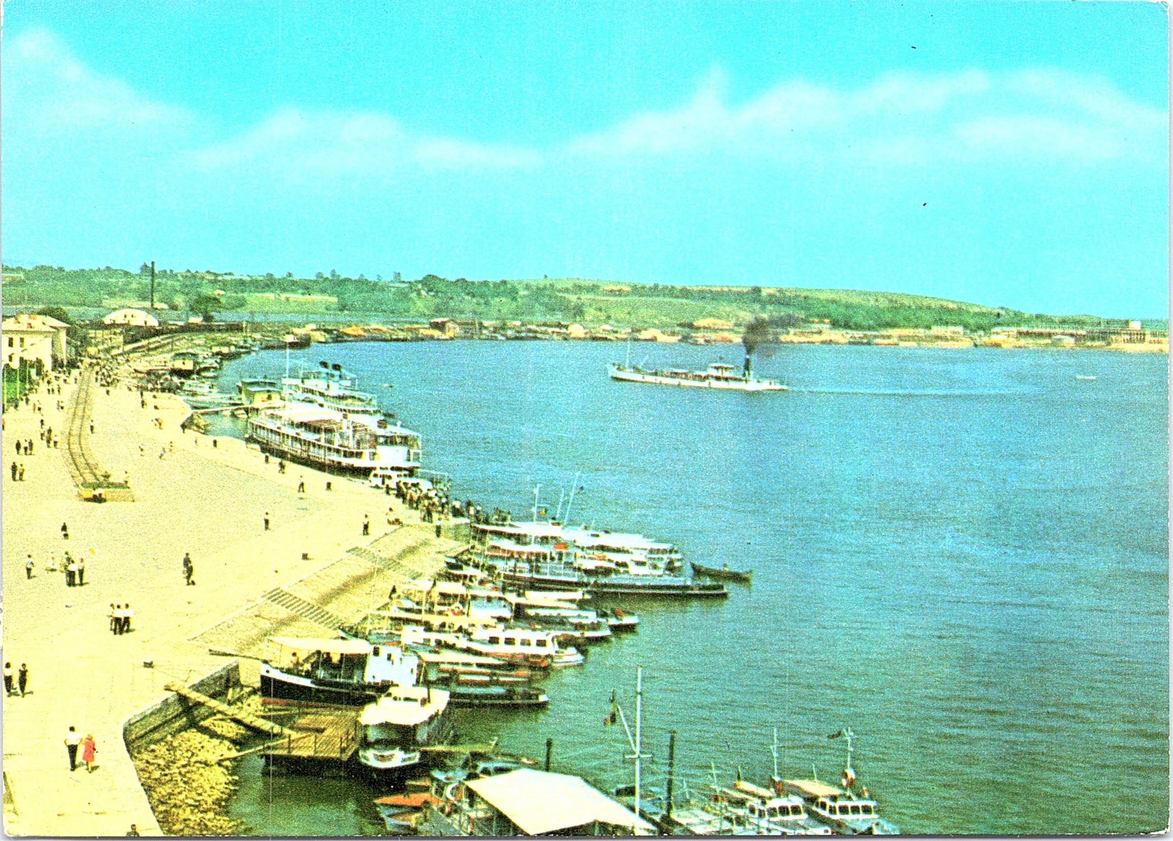 TULCEA - VEDERE DIN PORT