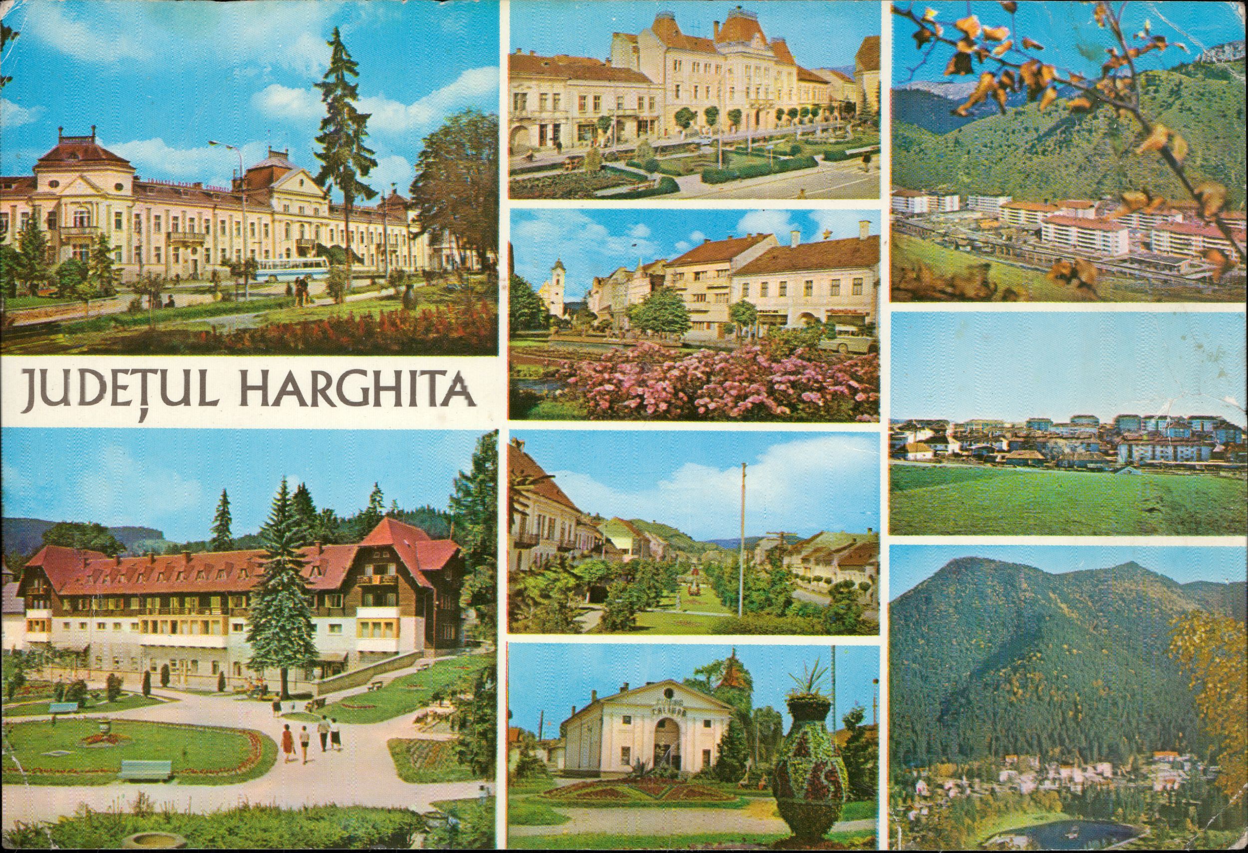1. Miercurea Ciuc. 2. Borsec. 3. Odorheiul Secuiesc. 4. Gheorgheni. 5. Cristuru Secuiesc. 6. Toplița. 7. Bălan. 8. Vlăhița. 9. Tușnad