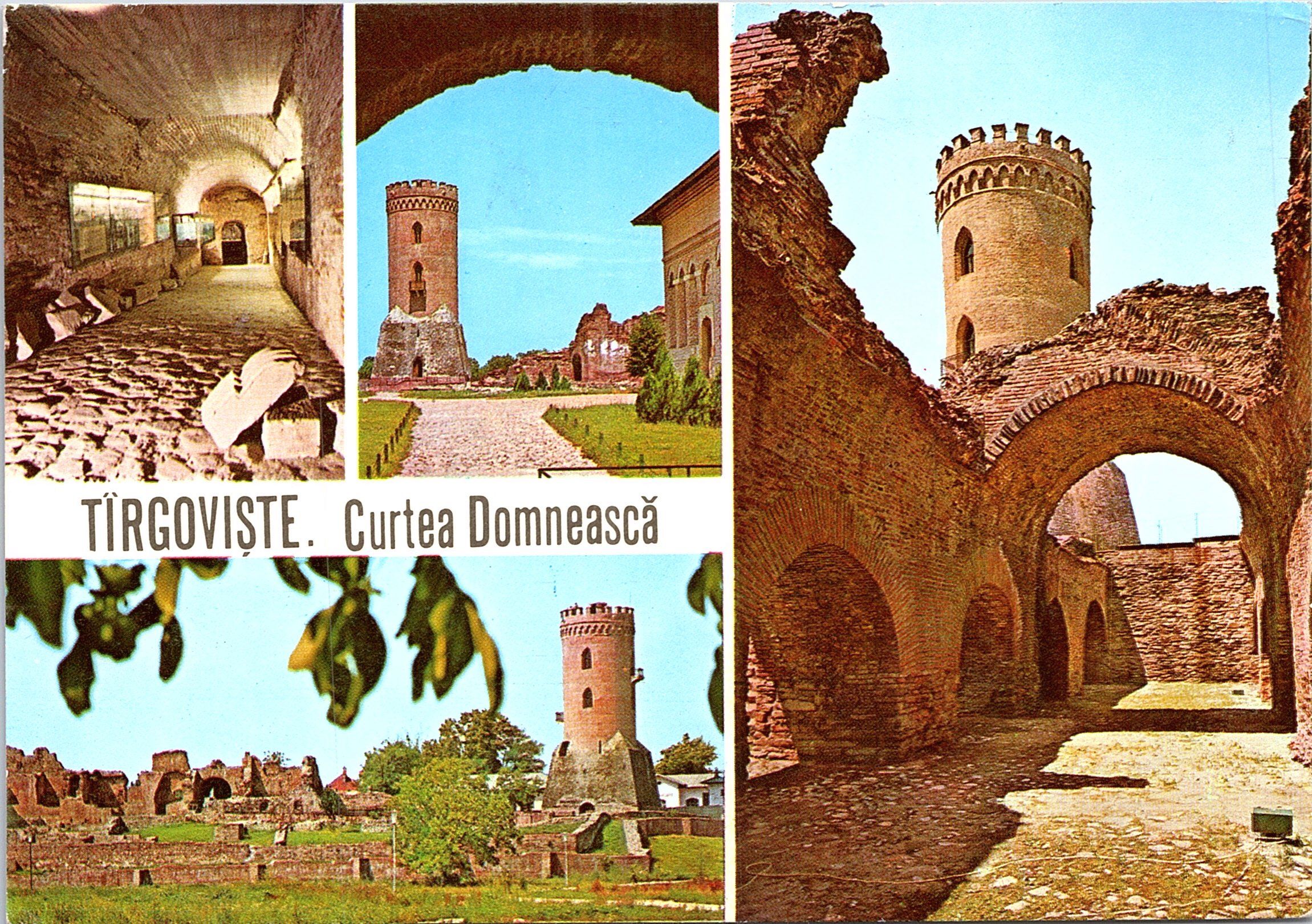 TÎRGOVIȘTE. Curtea Domnească