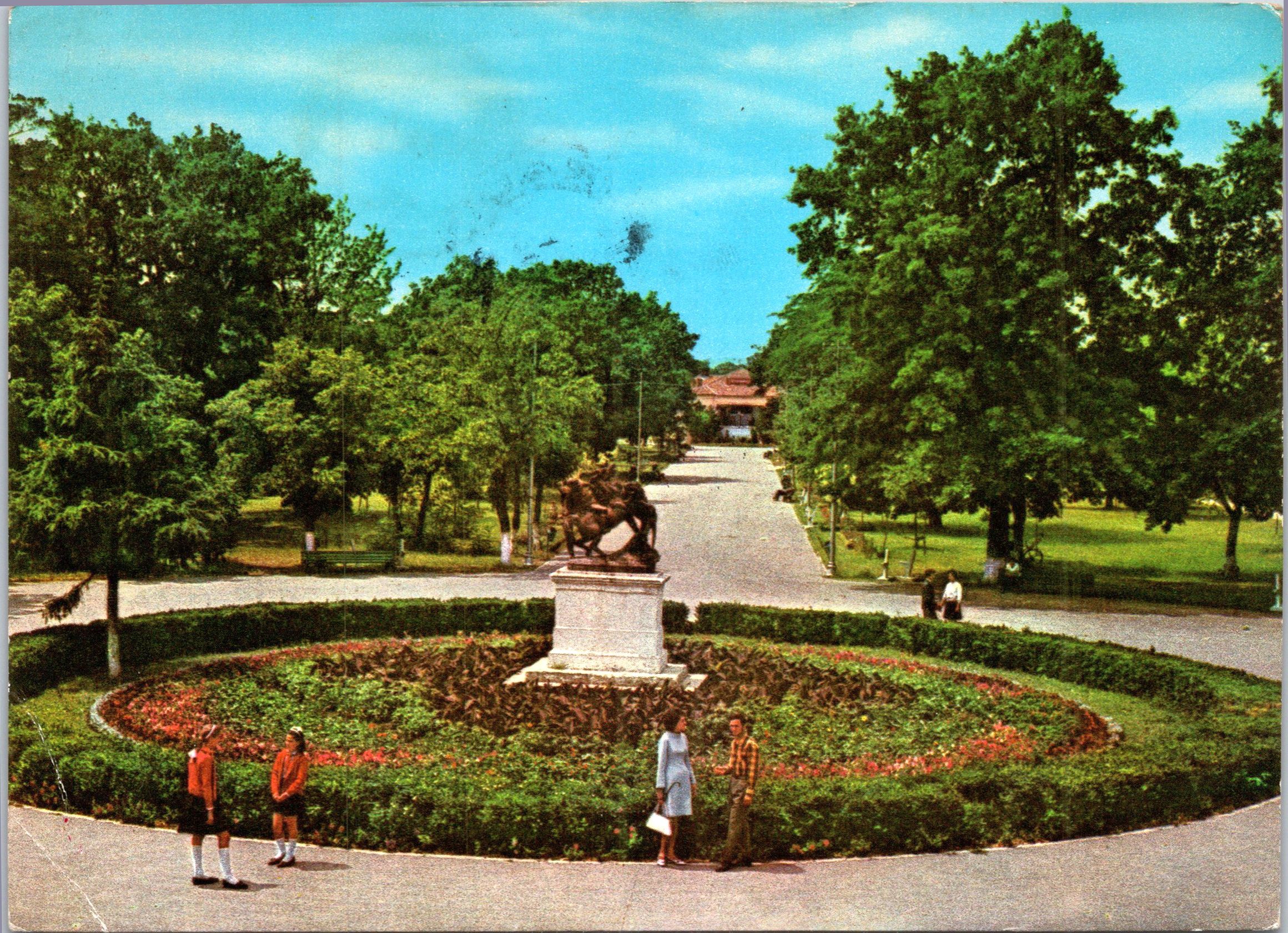 Buzău - Vedere din parc