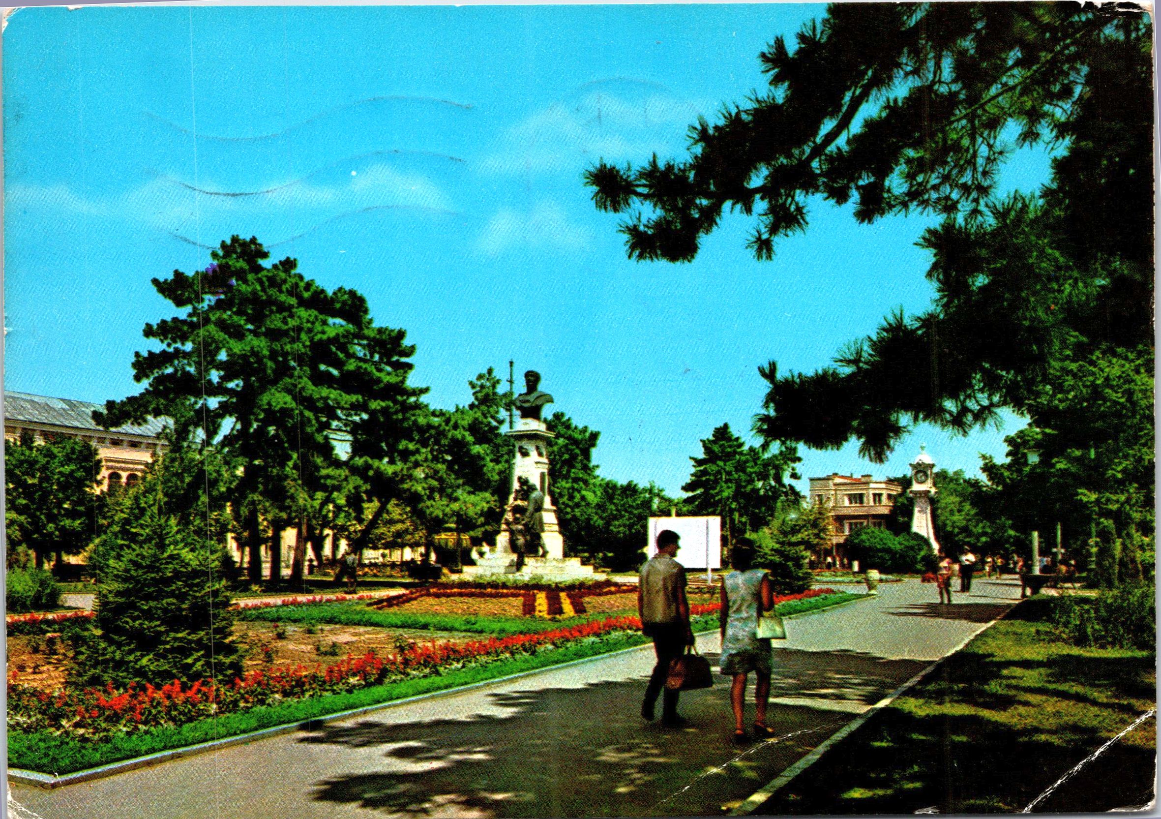 Brăila - Statuia Împăratului Traian