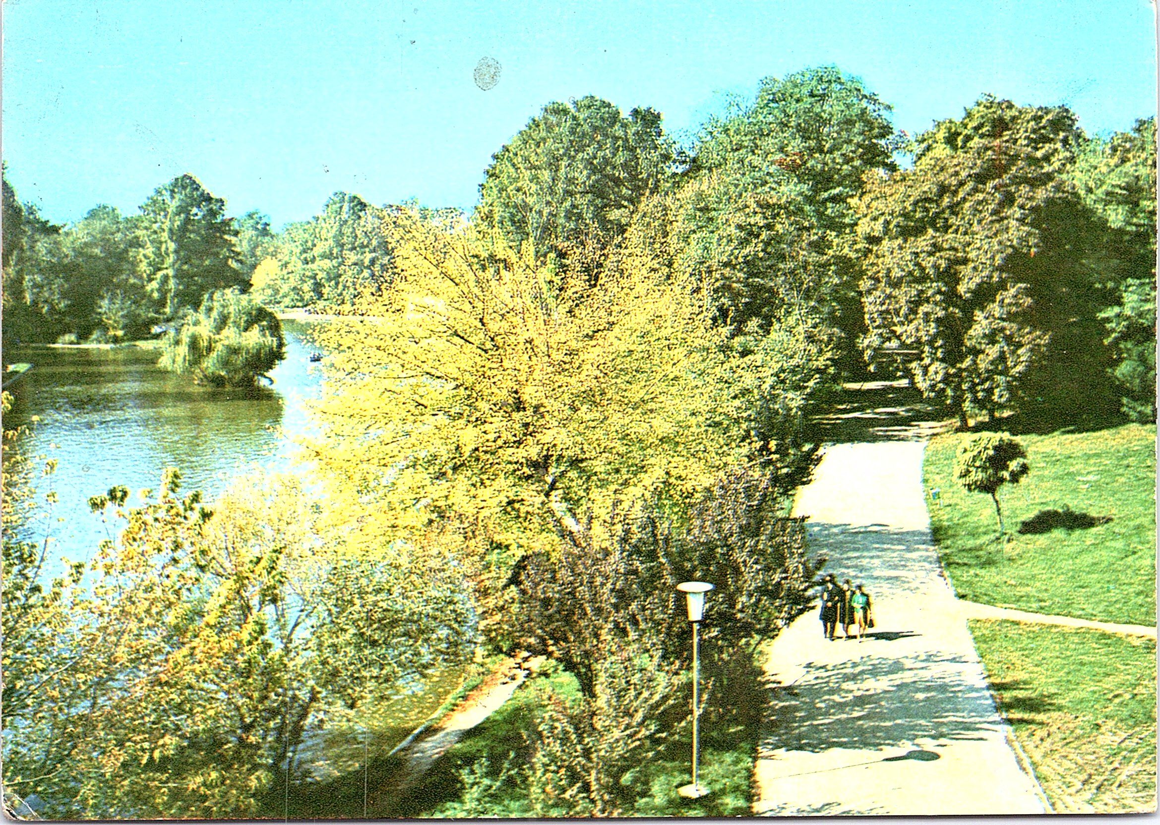 Craiova - Vedere din Parcul poporului