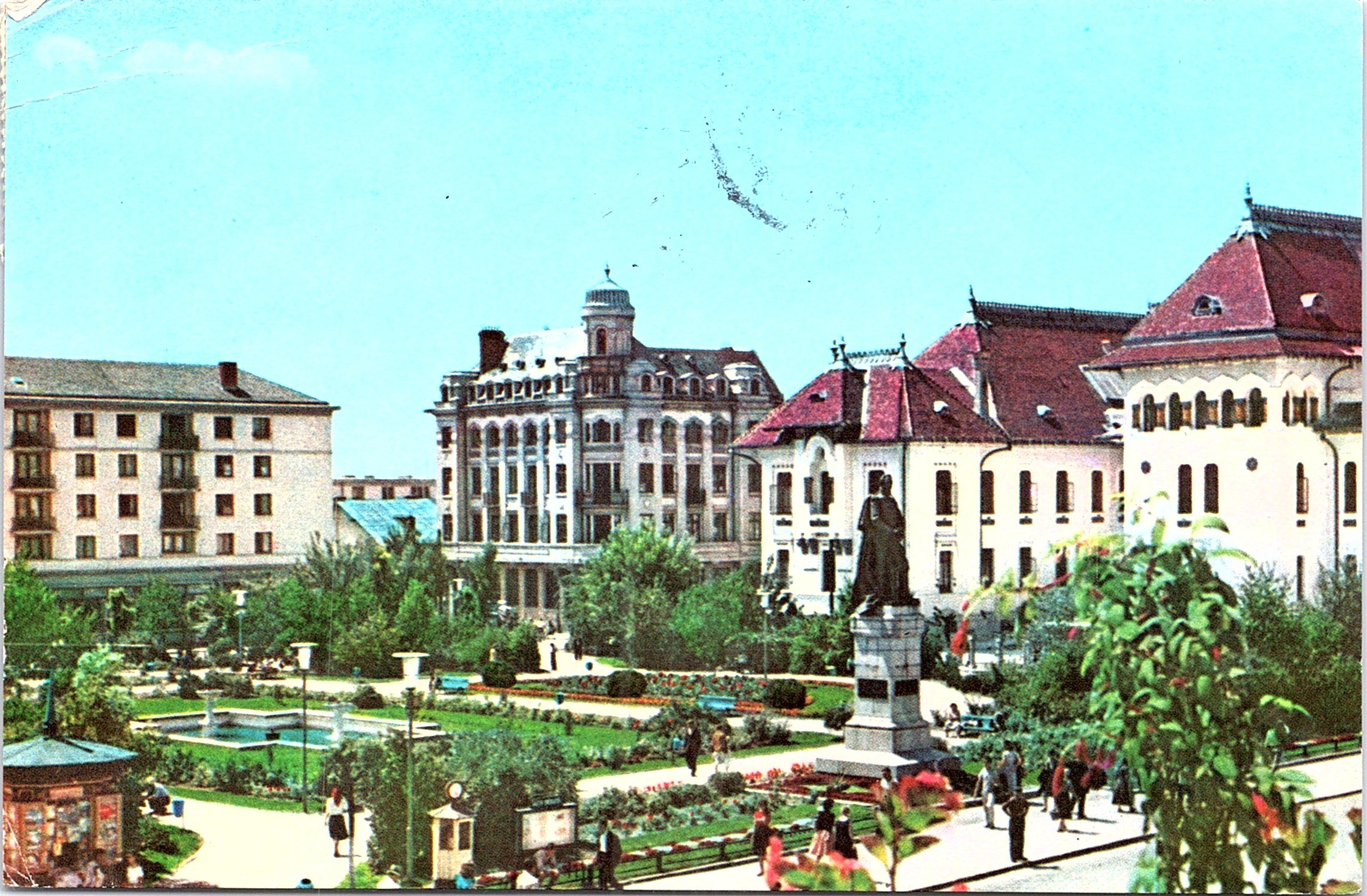 Craiova. Vedere din Piața Al. I. Cuza