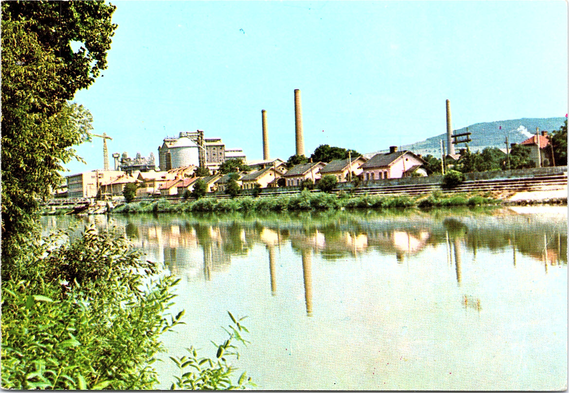 Ocna Mureș. Uzina de produse sodice