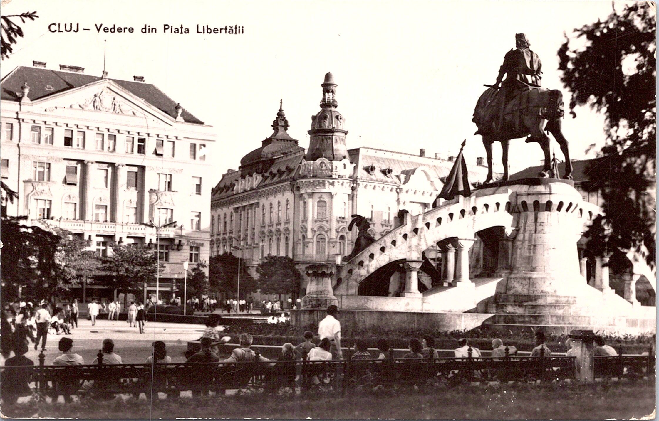 Cluj - Vedere din Piața Libertății