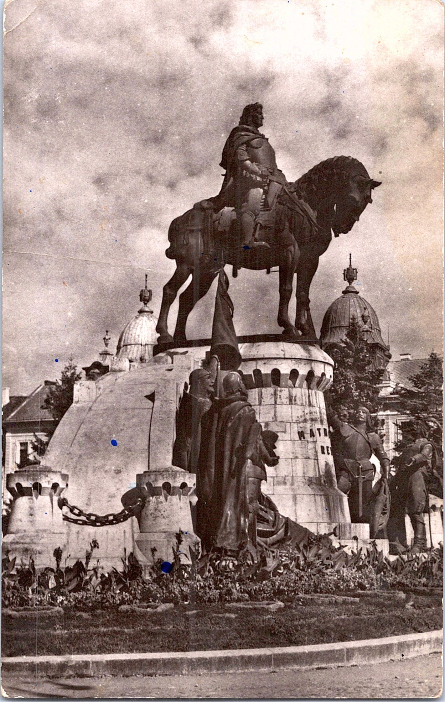 CLUJ - Statuia lui Matei Corvin