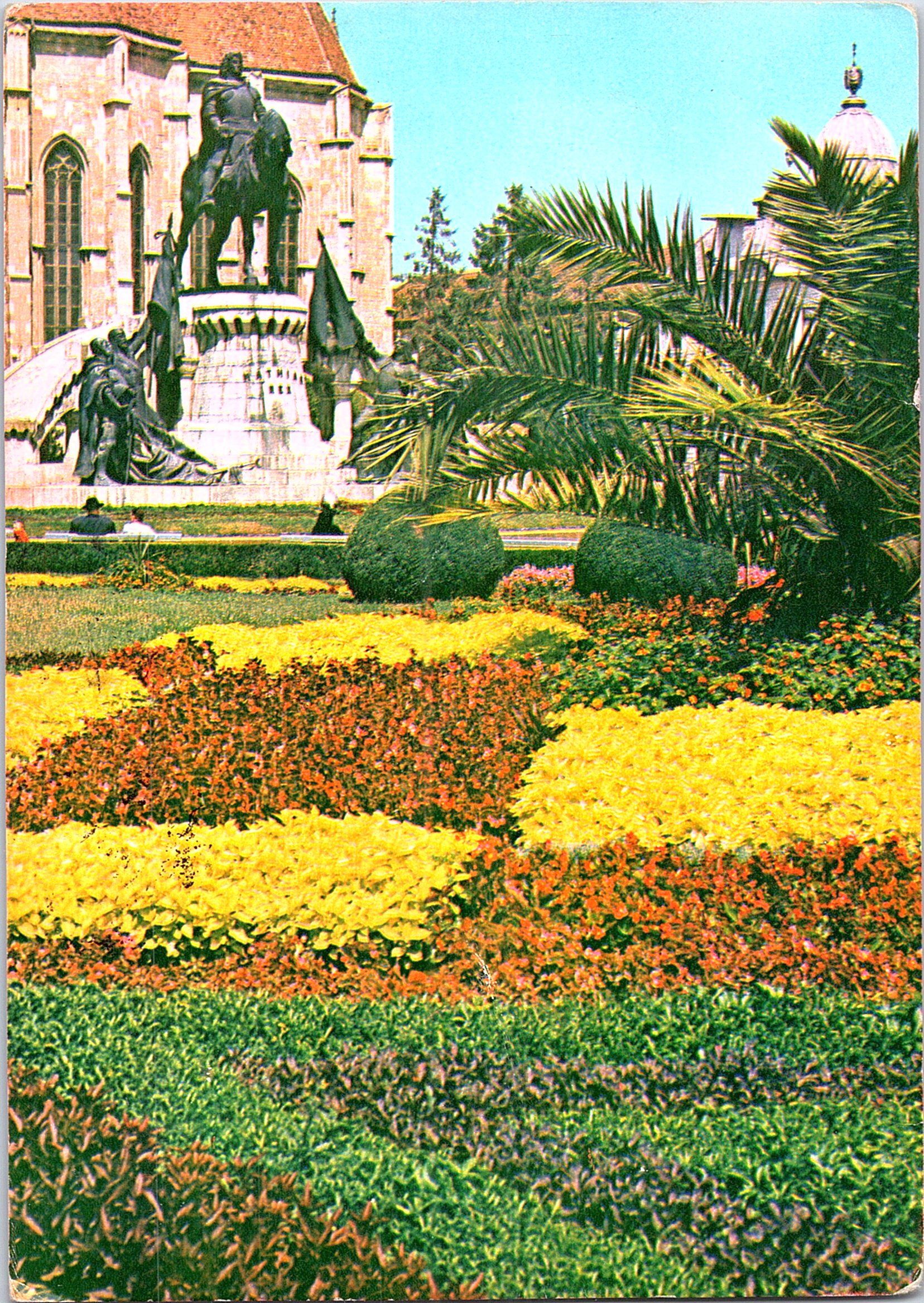 CLUJ - Statuia lui Matei Corvin