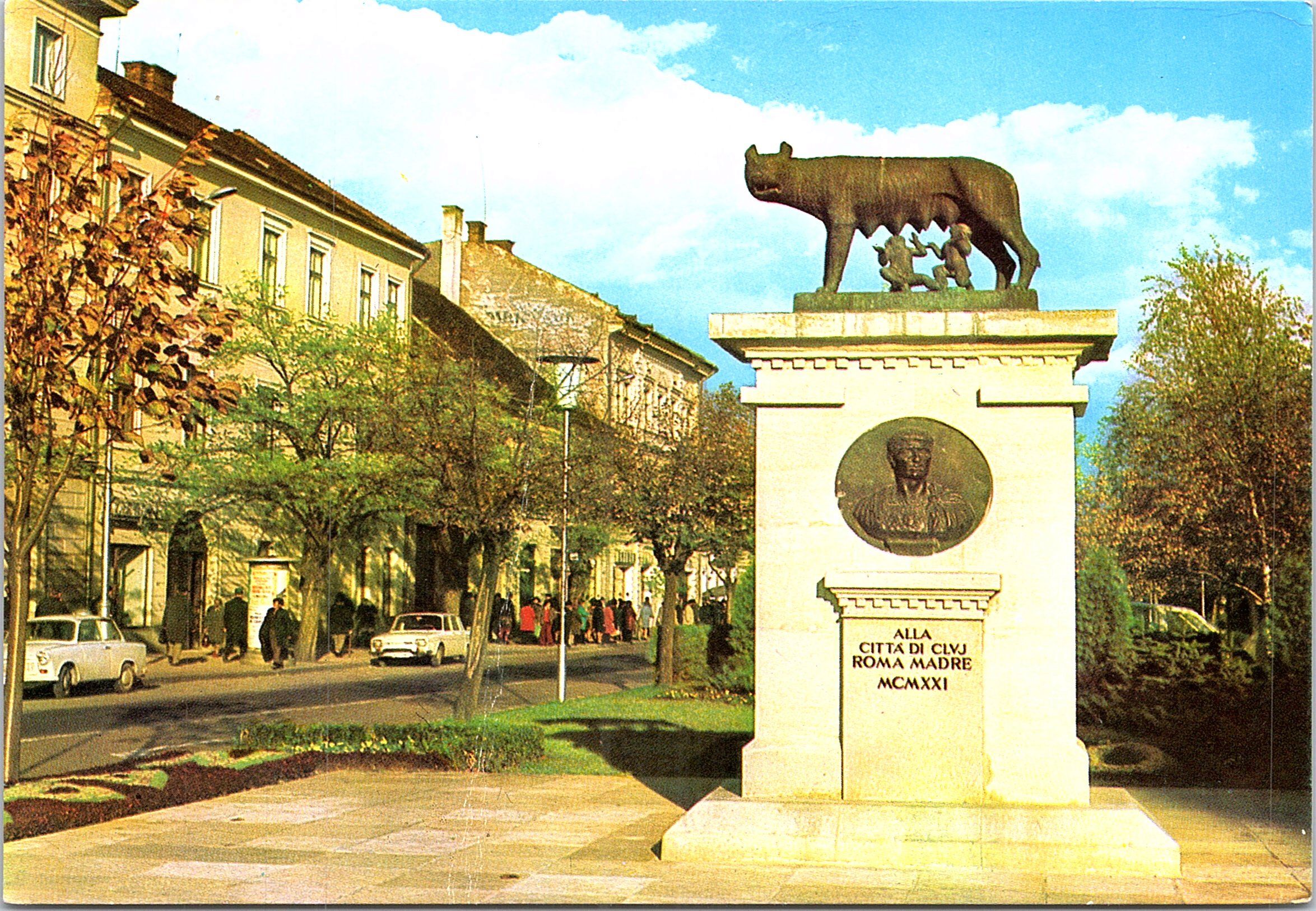 CLUJ-NAPOCA. Statuia „Lupoaica Romei”
