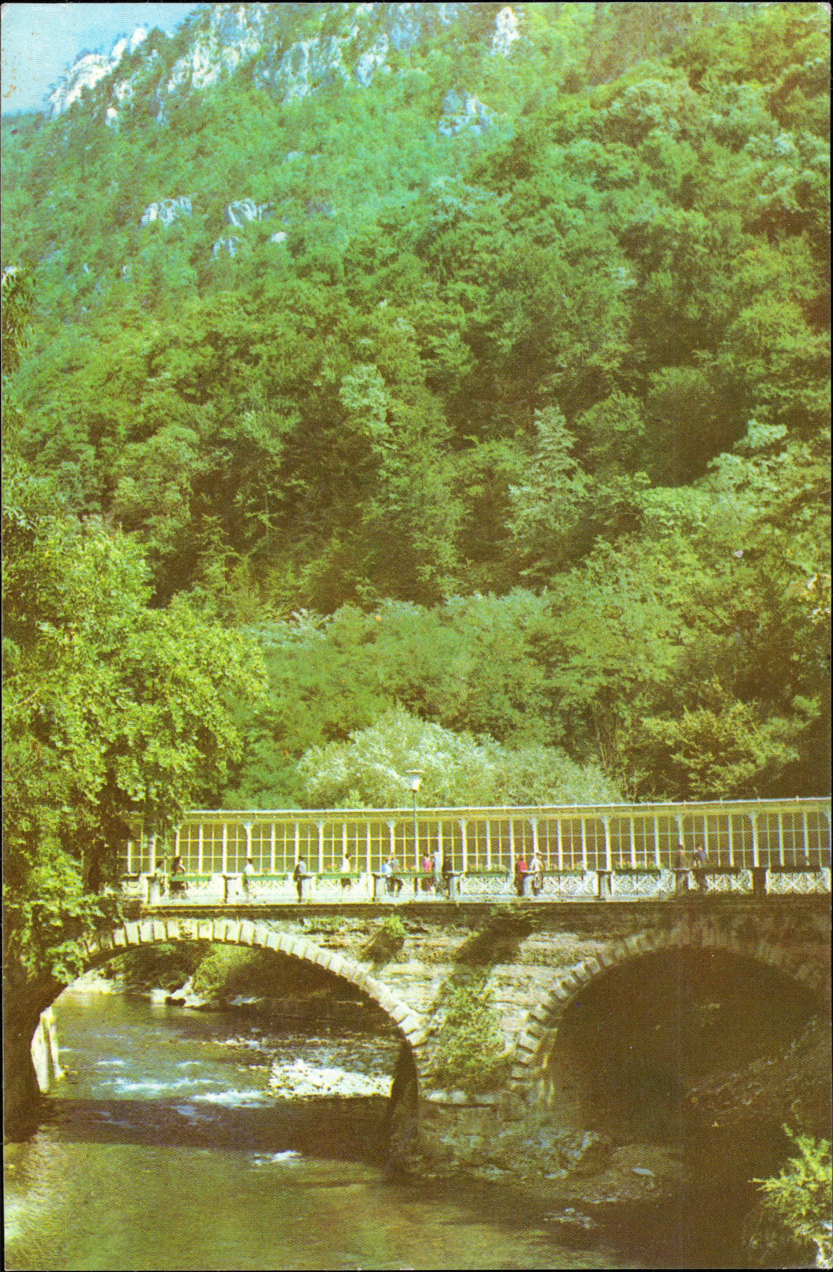 Băile Herculane - Pod peste Cerna