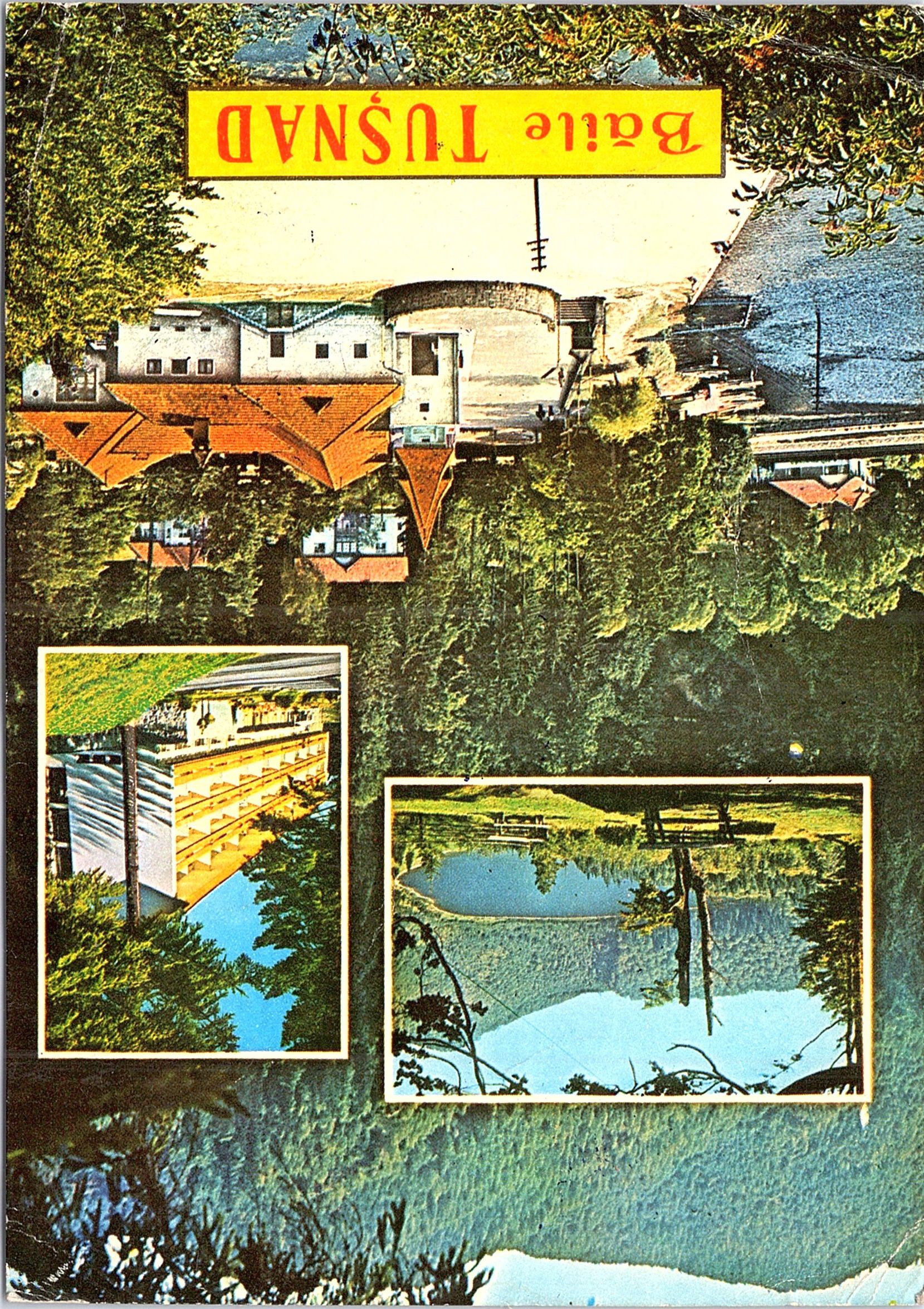Băile Tușnad: Hotel Ciucaș; Vedere; Lacul Sf. Ana