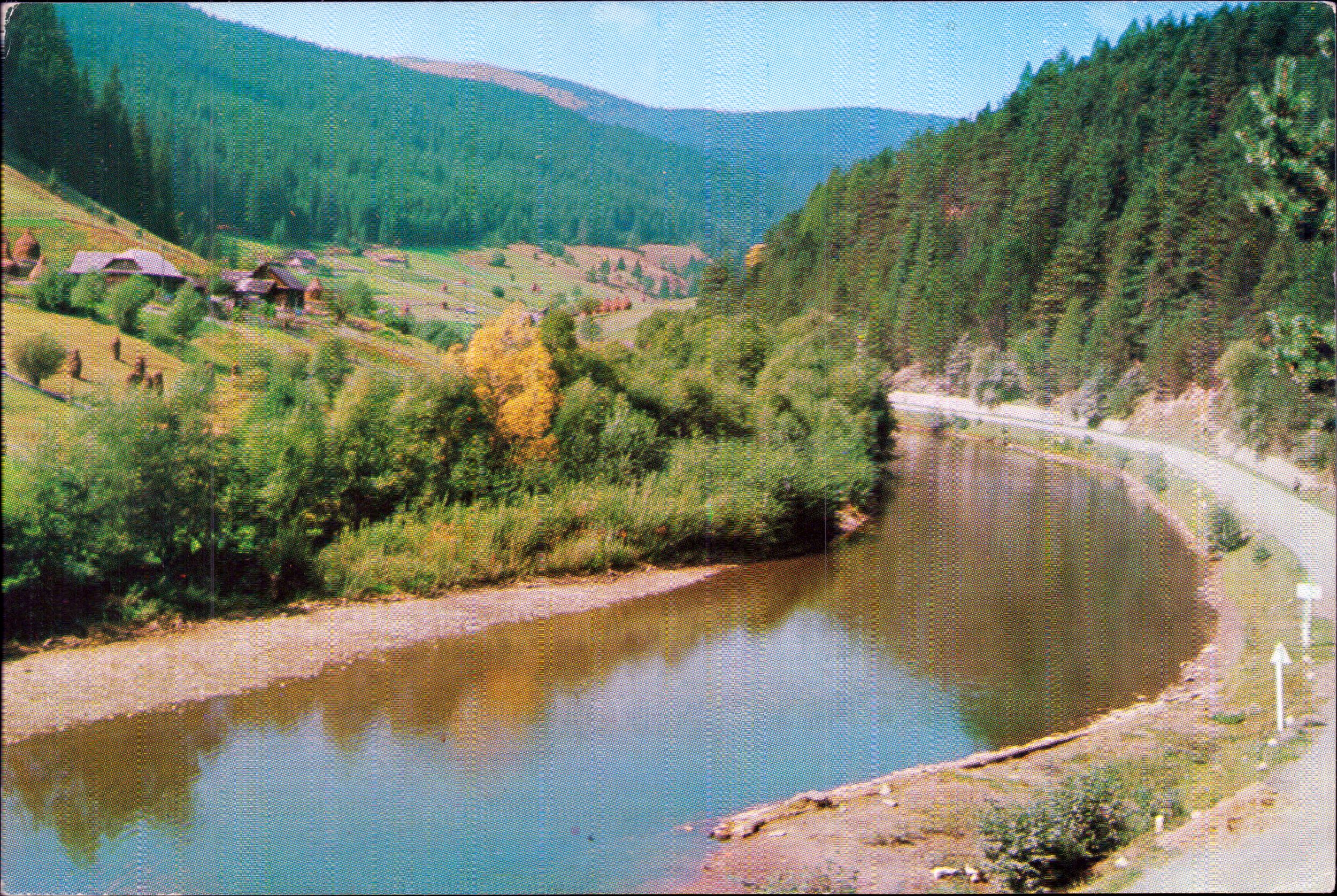 Valea Bistriței lângă Vatra Dornei