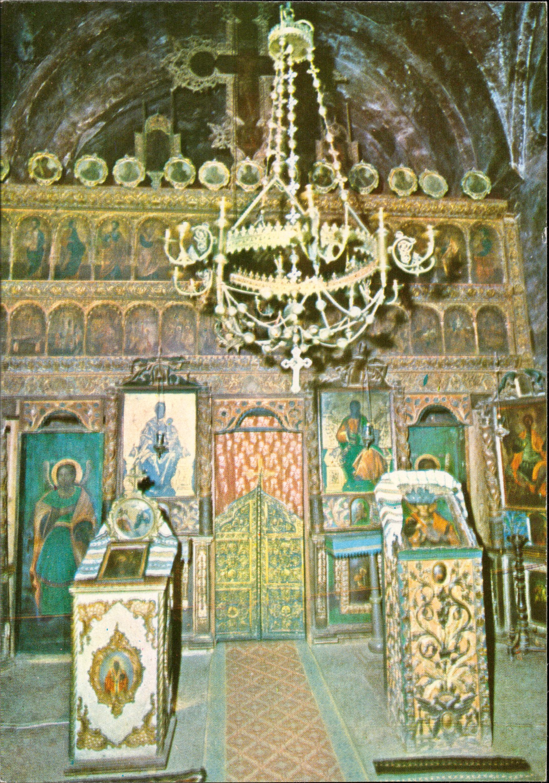 Biserica Voroneț (sec. XV) Naosul
