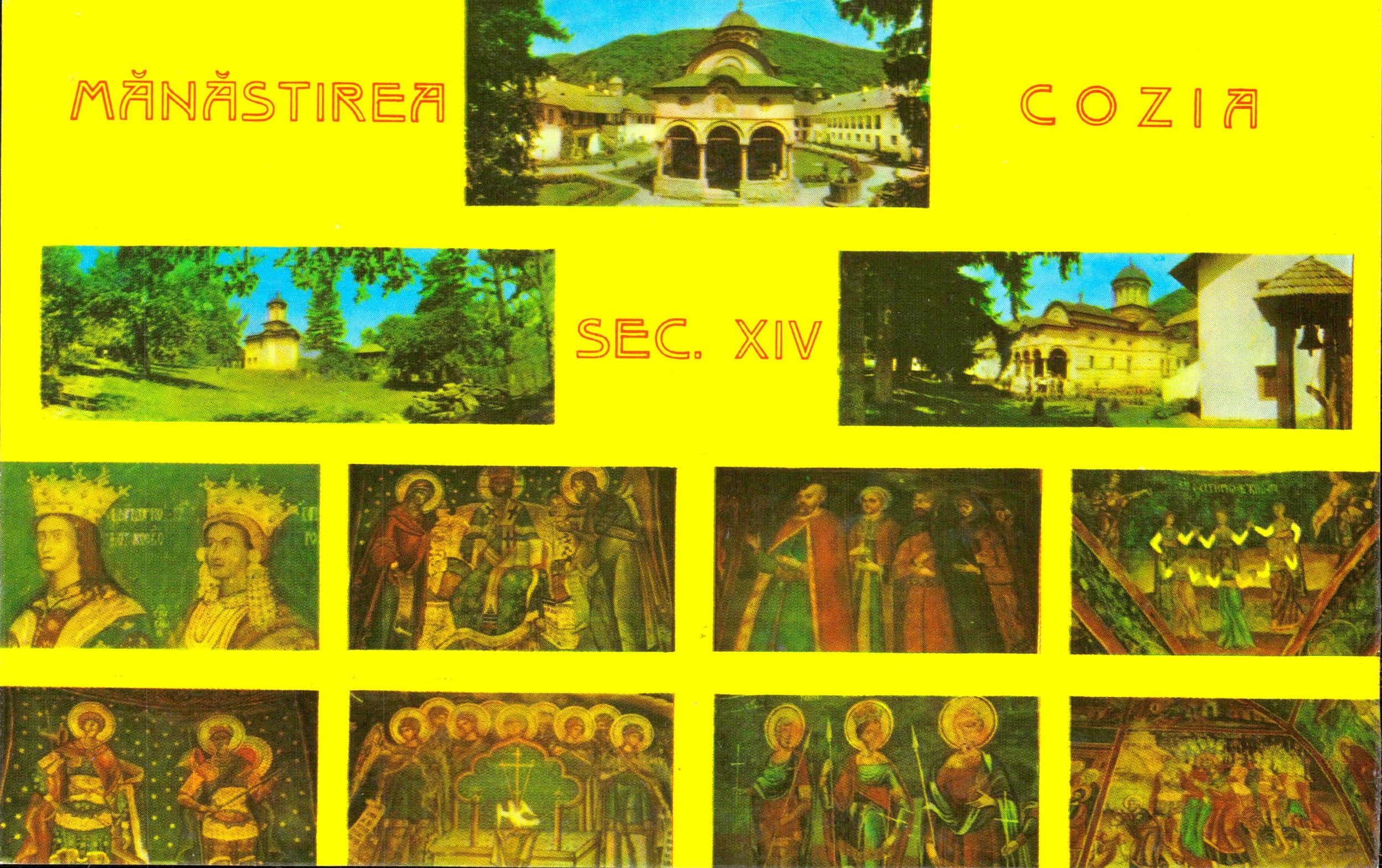 Mănăstirea Cozia - Monument istoric sec. XIV. Bolnița, ctitori și picturi, sec. XVI și picturi