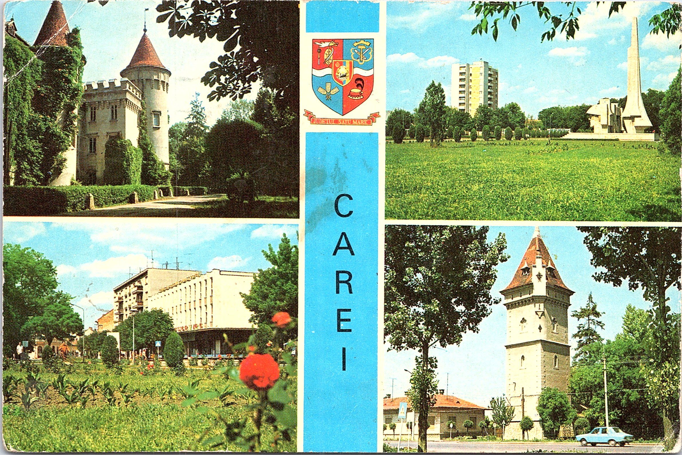 ROMÂNIA. CAREI. Imagini din oraș