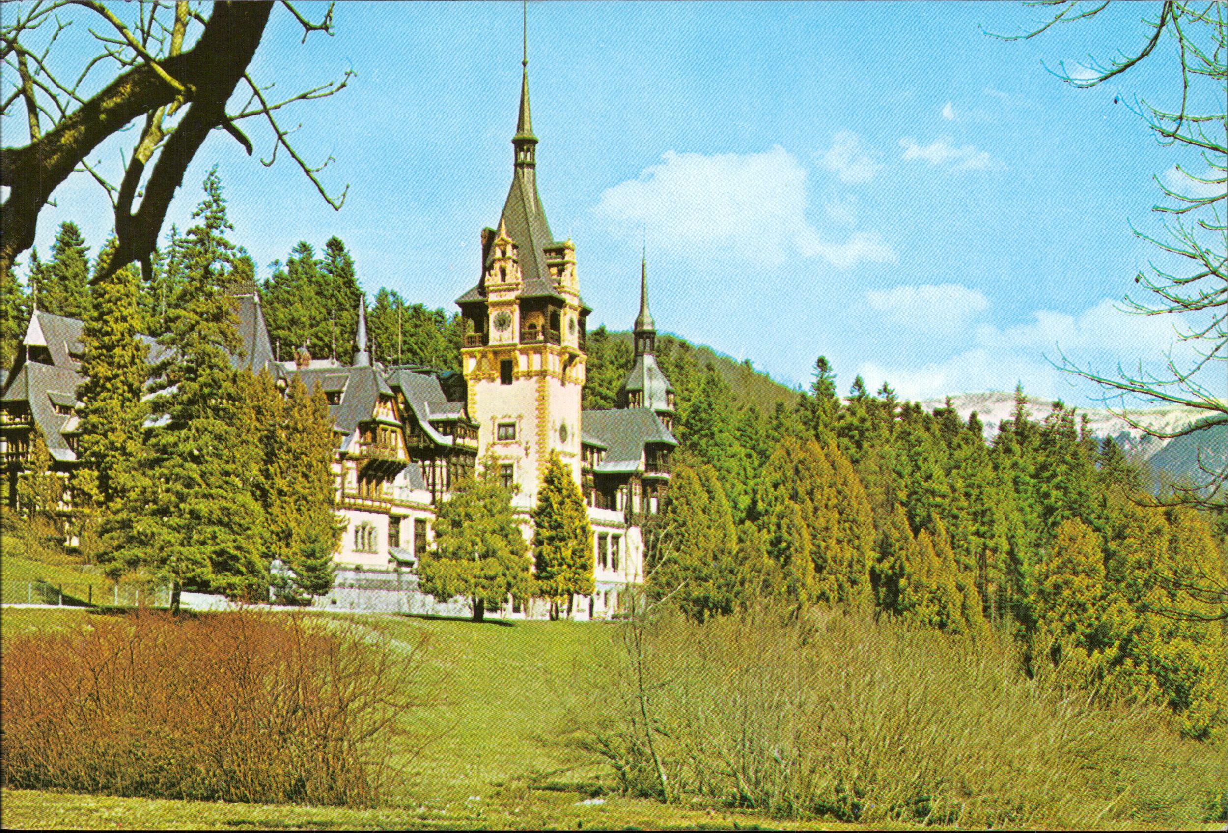 Muzeul Peleș - Sinaia. Fațada principală