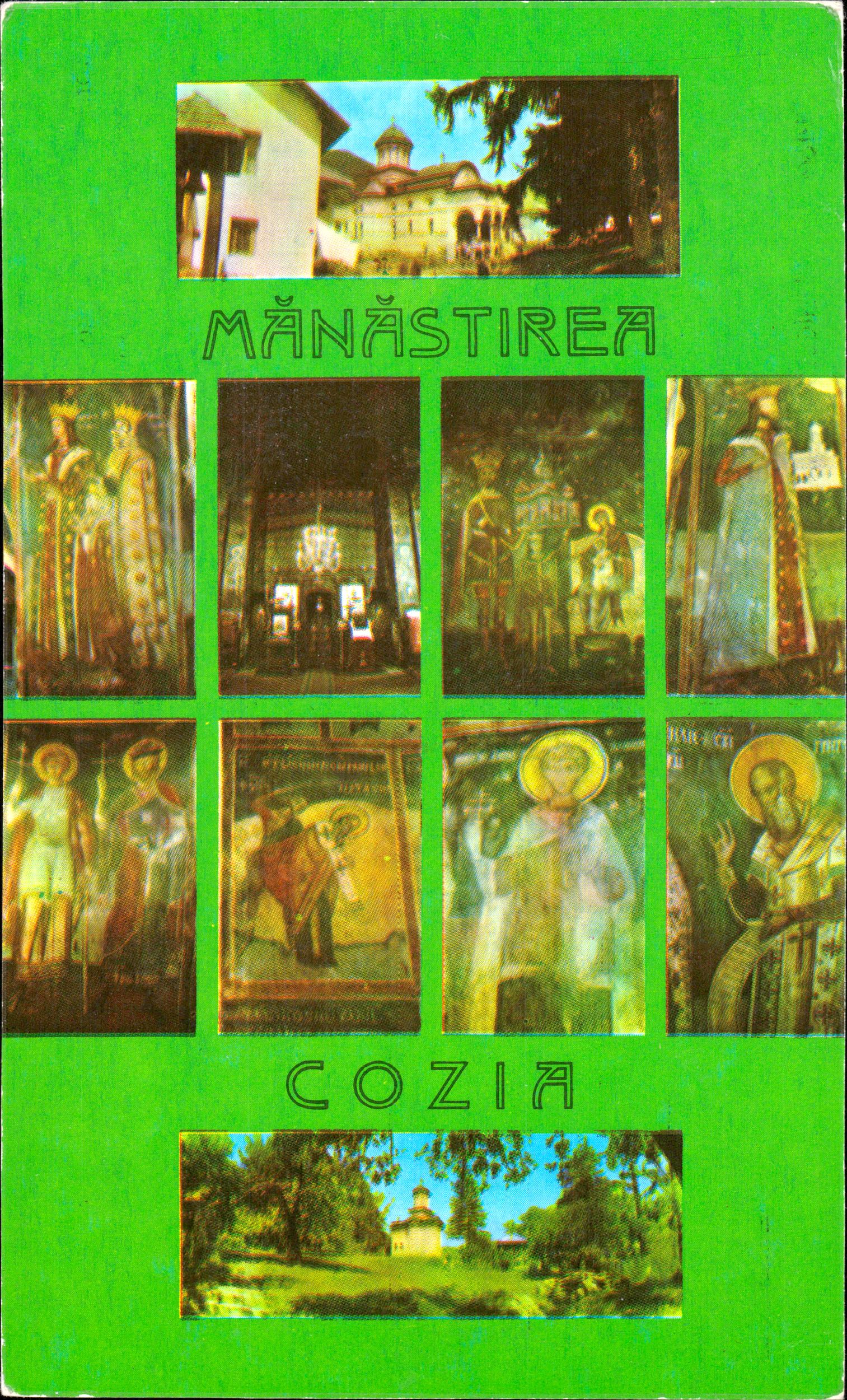 Mănăstirea Cozia. Monument istoric, sec. XIV. Picturi din secolele XIV, XVI și XVIII