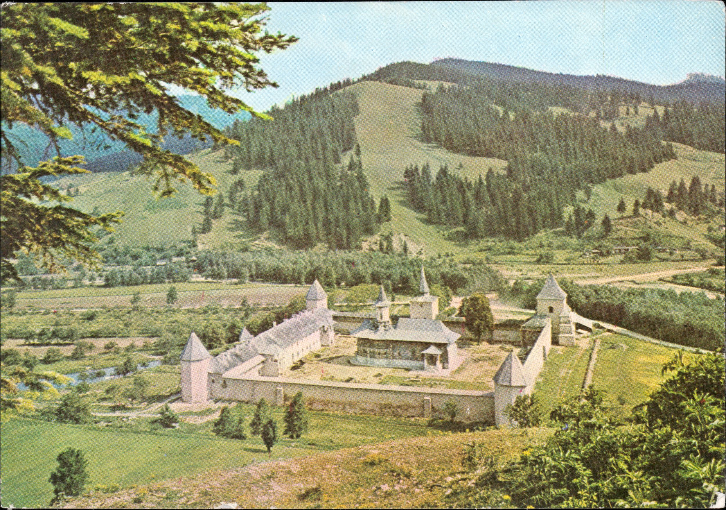 Sucevița - ctitoria Movileștilor, vedere generală (sec. xvi)