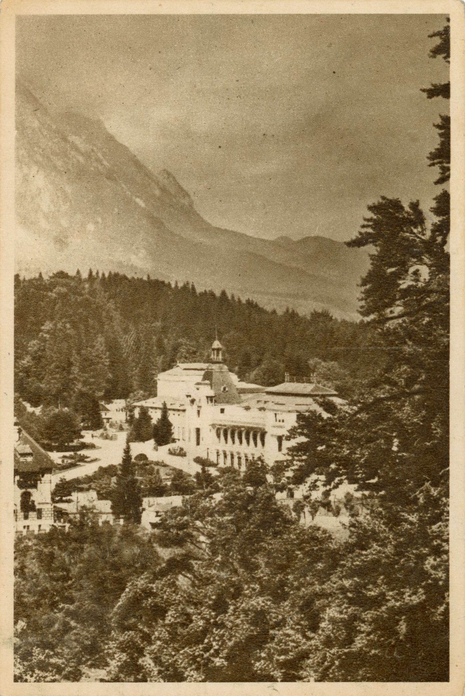 Sinaia - Vedere din parc