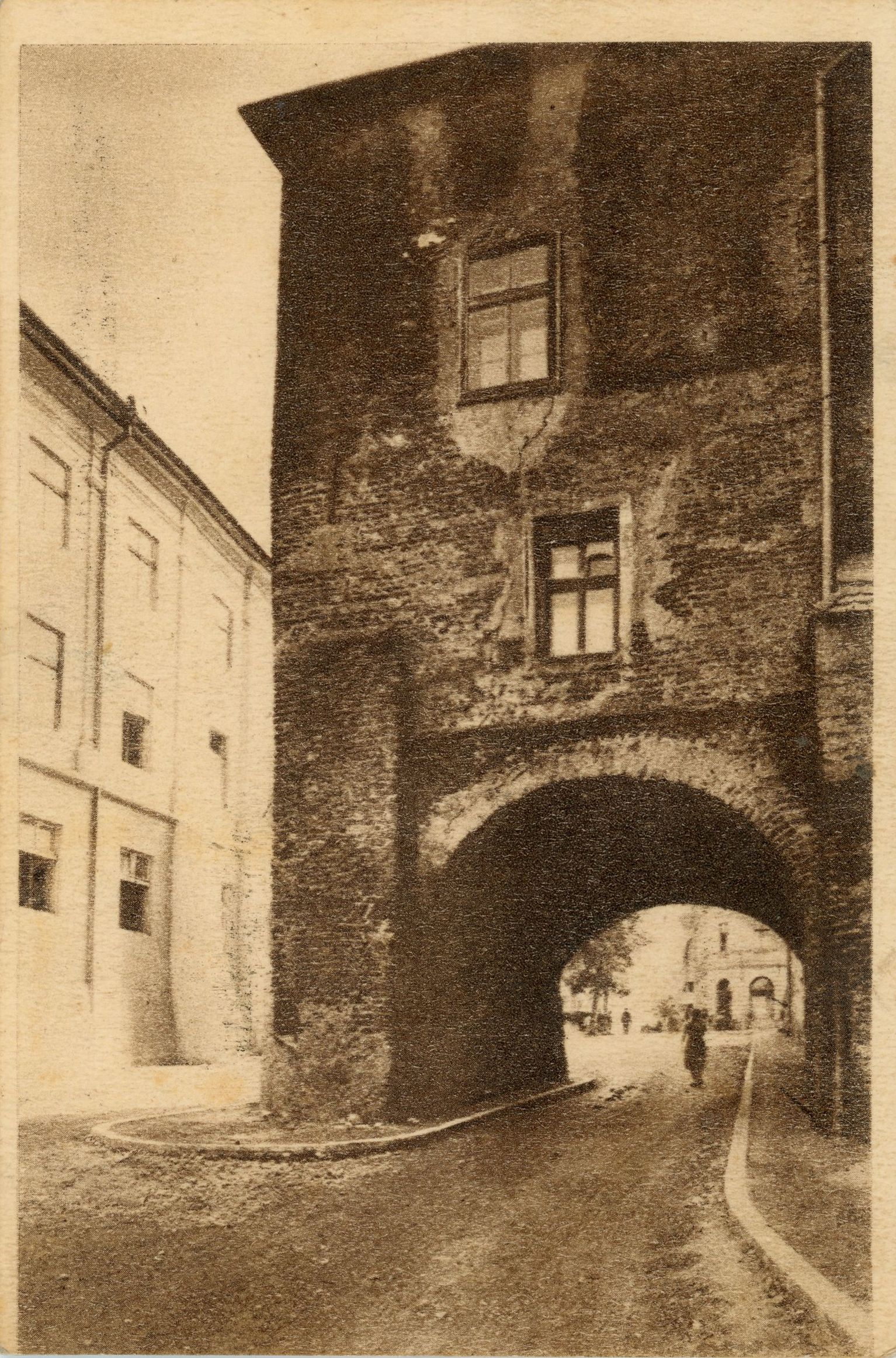 Sibiu - Stradă în orașul vechi