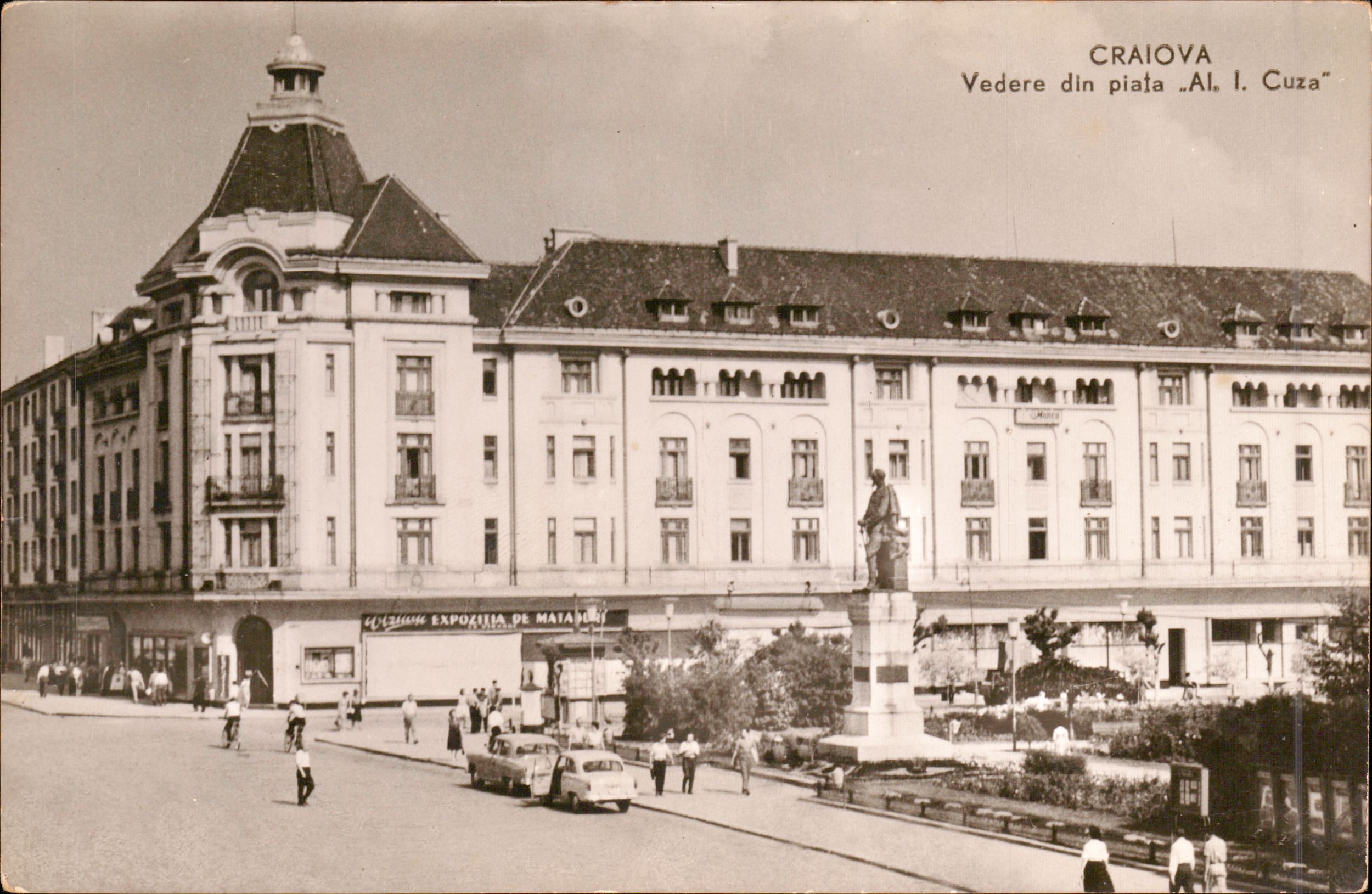 Craiova. Vedere din piața Al. I. Cuza