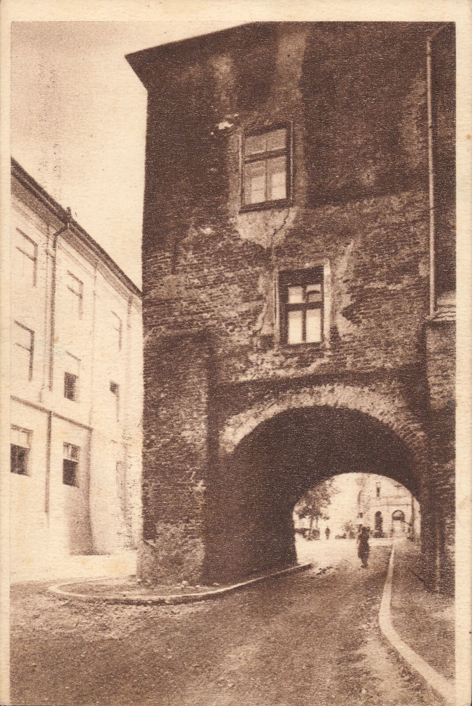 Sibiu - Stradă în orașul vechi