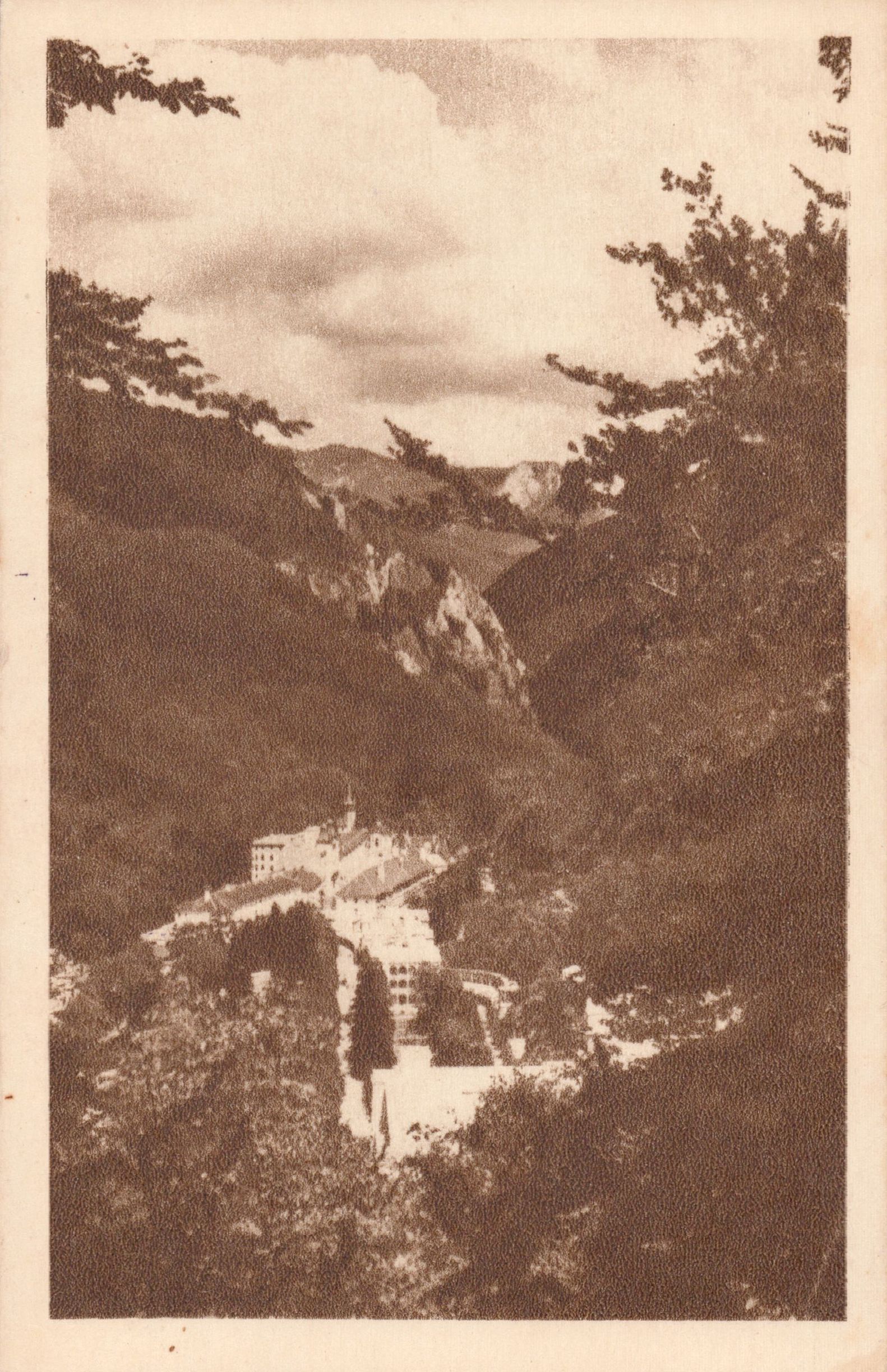 Băile Herculane -Vedere generală dela chioșcul Cucu