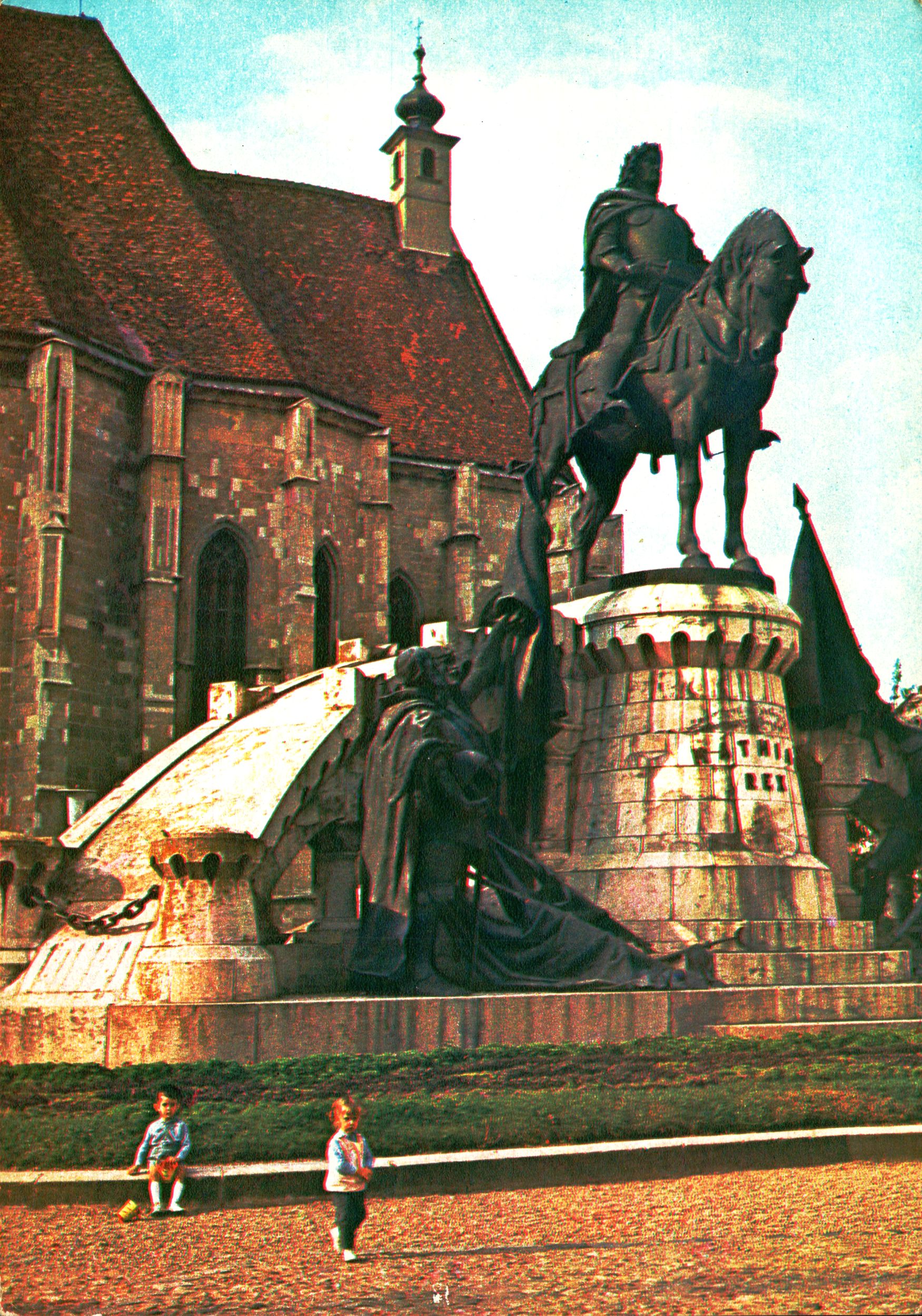 Cluj - Statuia lui Matei Corvin