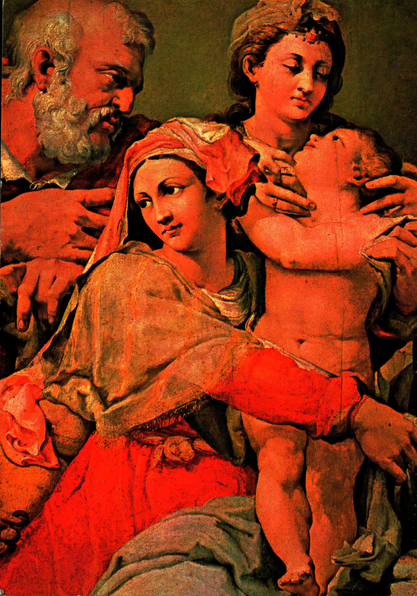 Sfânta familie cu Sfânta Ecaterina. Pellegrino Tibaldi