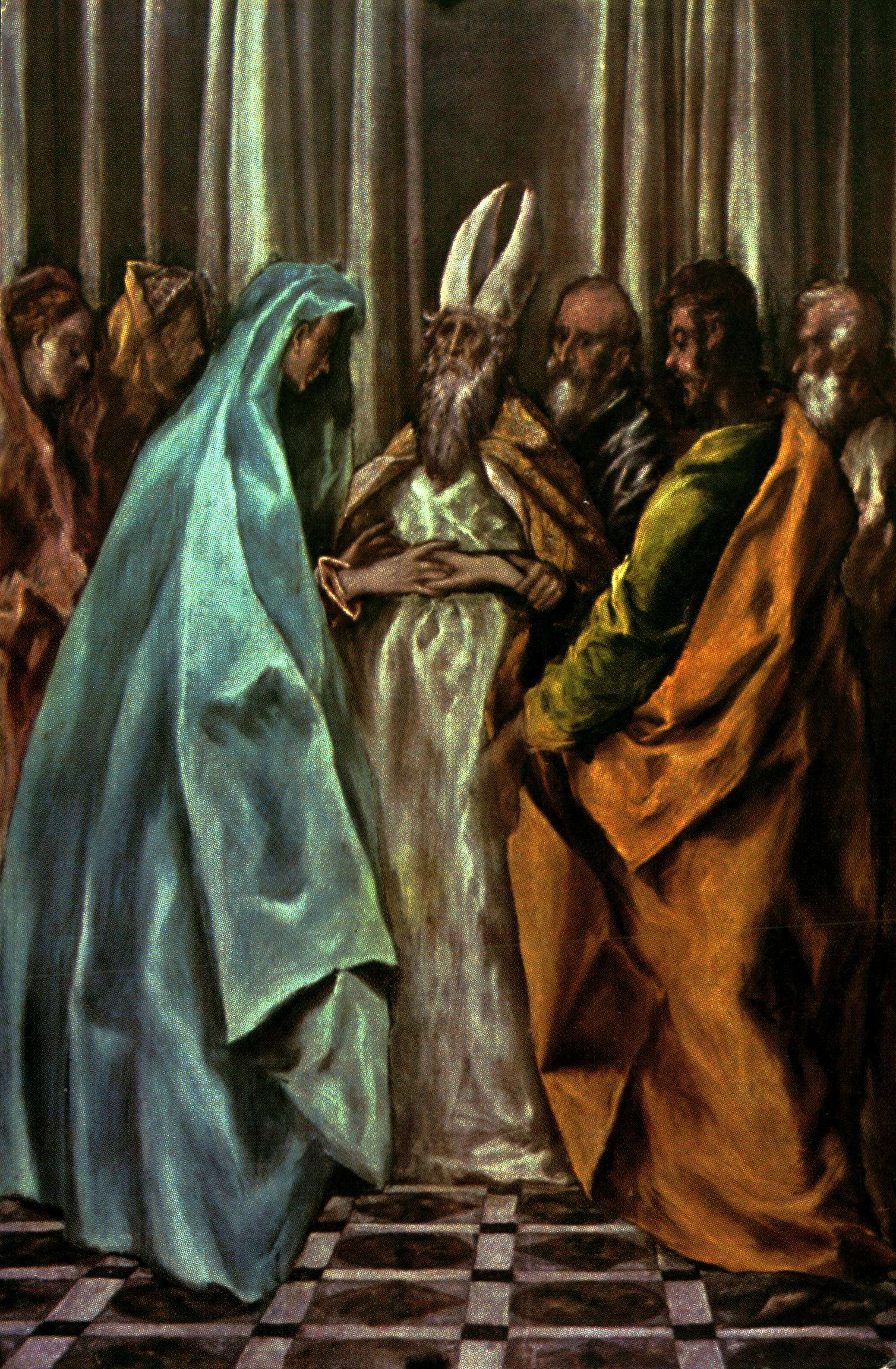 Domeniko Theotokopoulos, numit El Greco (1541- 1614) - Logodna Sfintei Fecioare