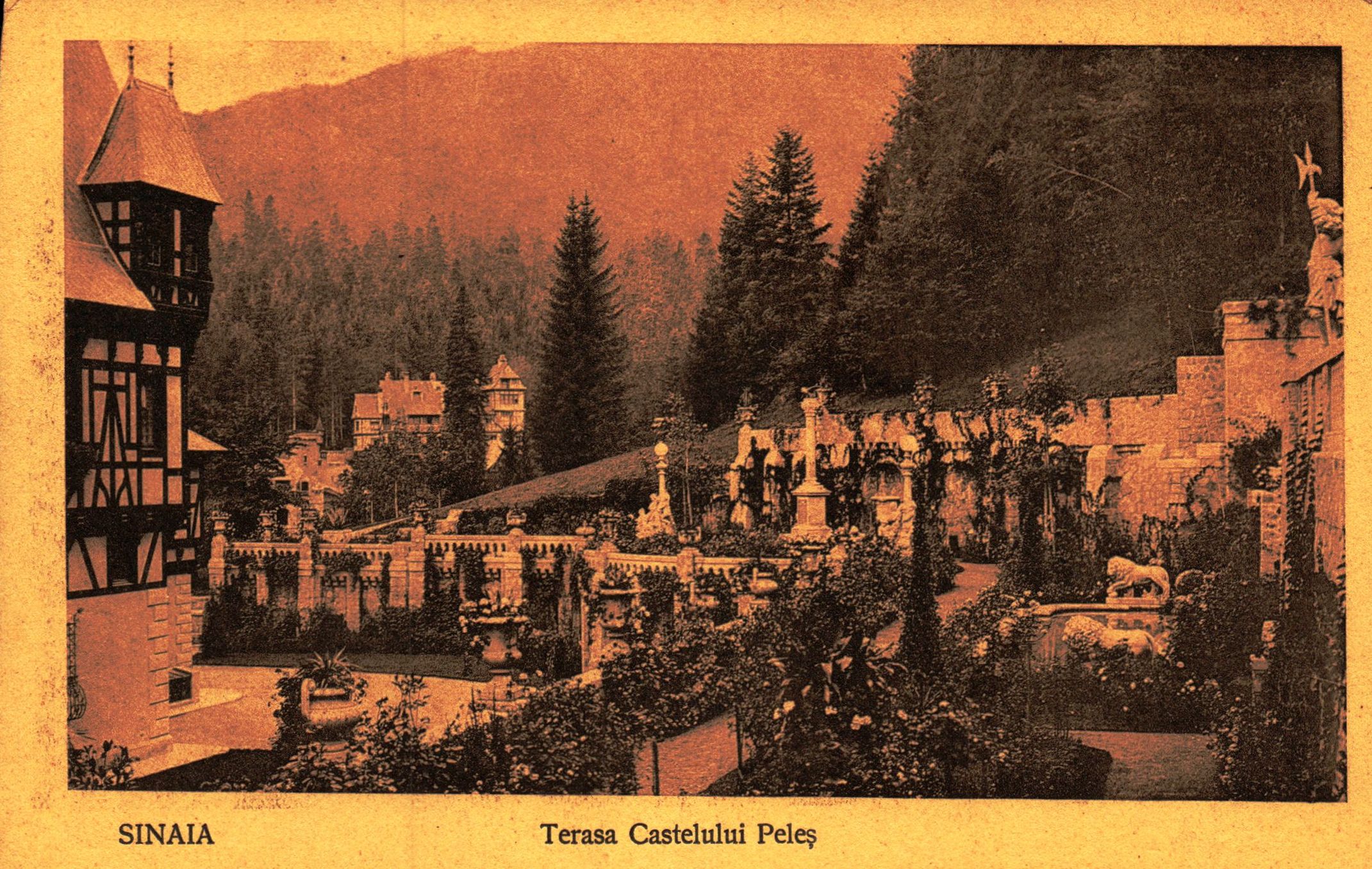 Terasa Castelului Peleș