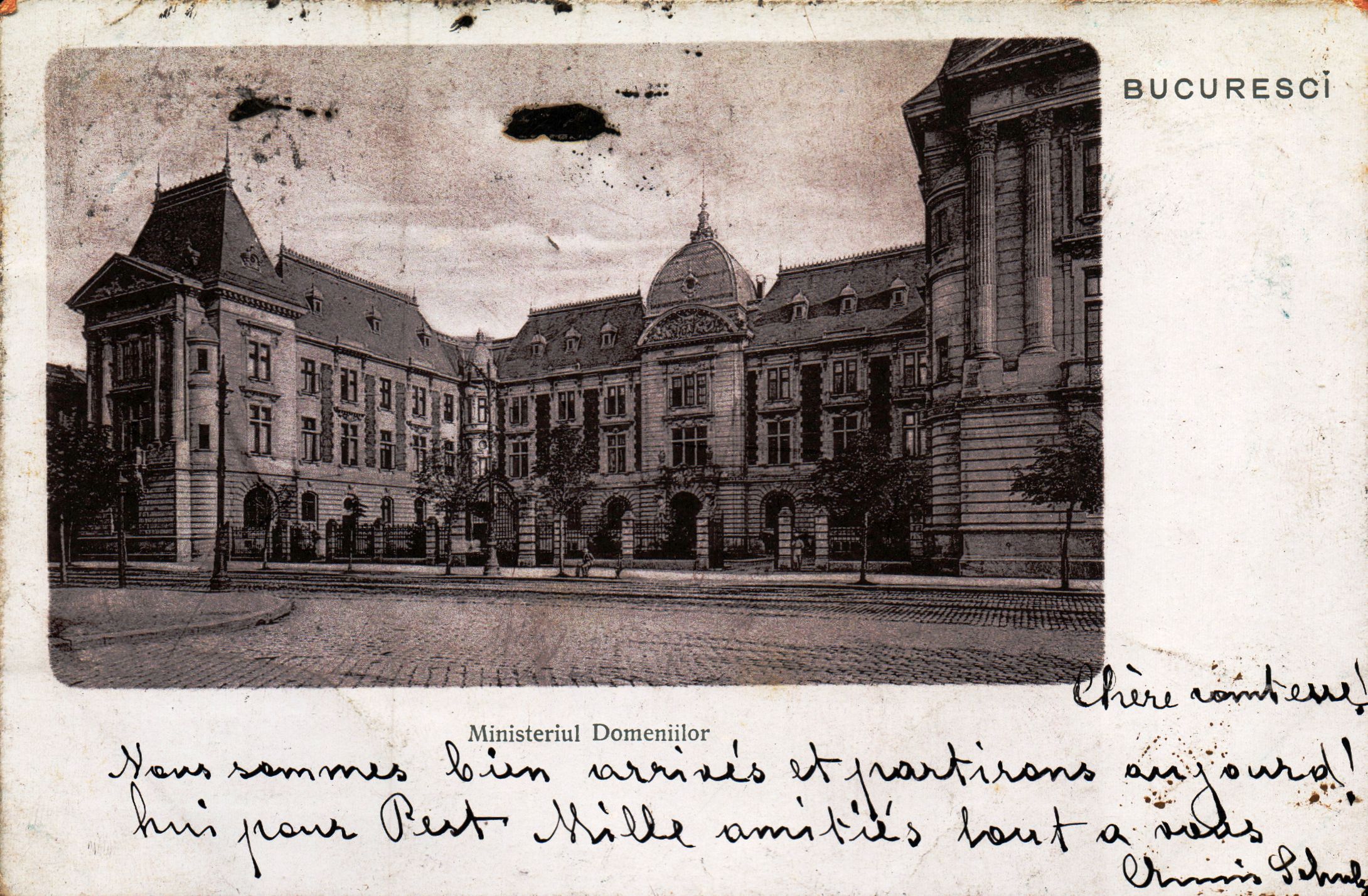 București - „Ministerul Domeniilor”