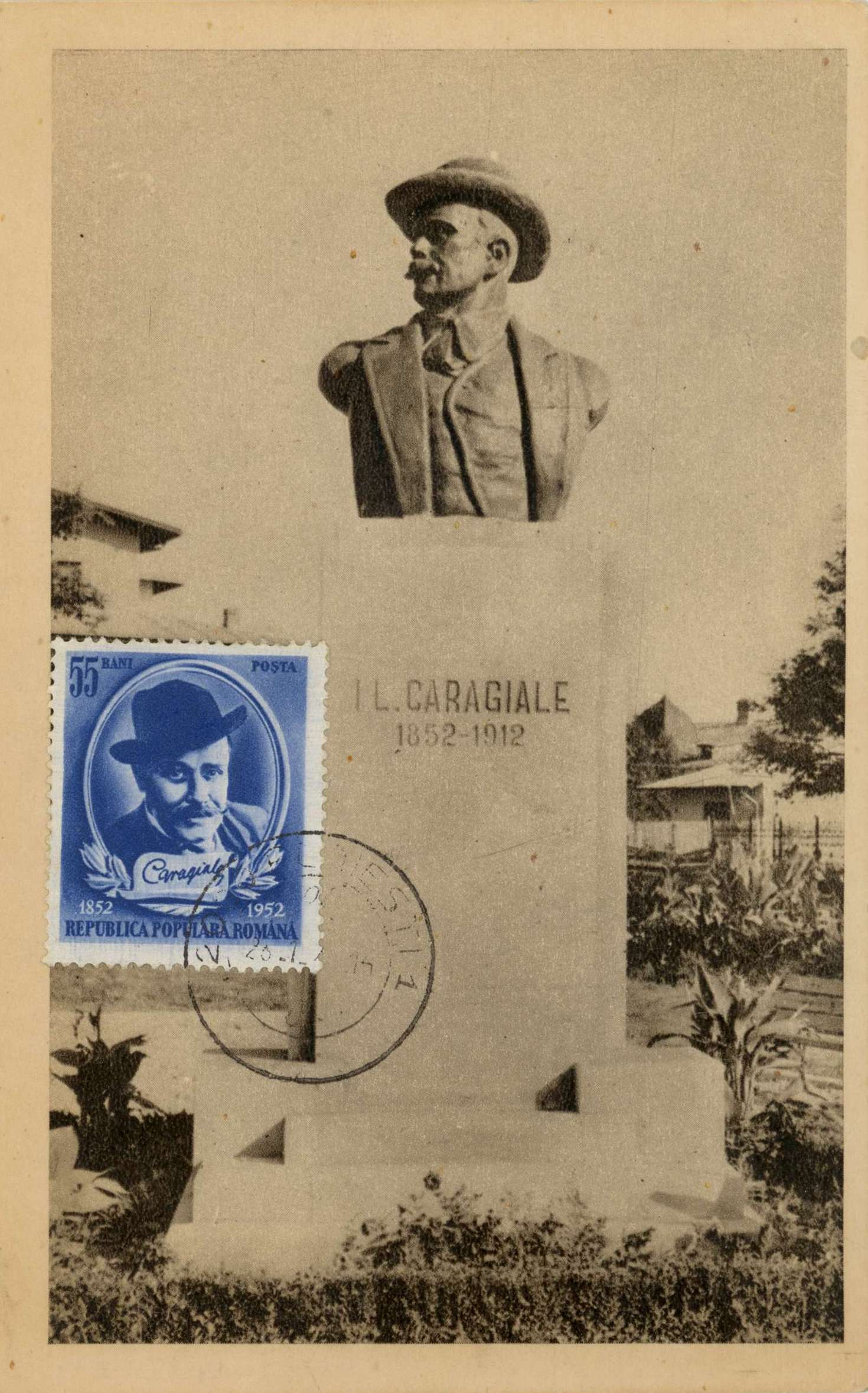 Ploiești - Statuia lui I.L. Caragiale