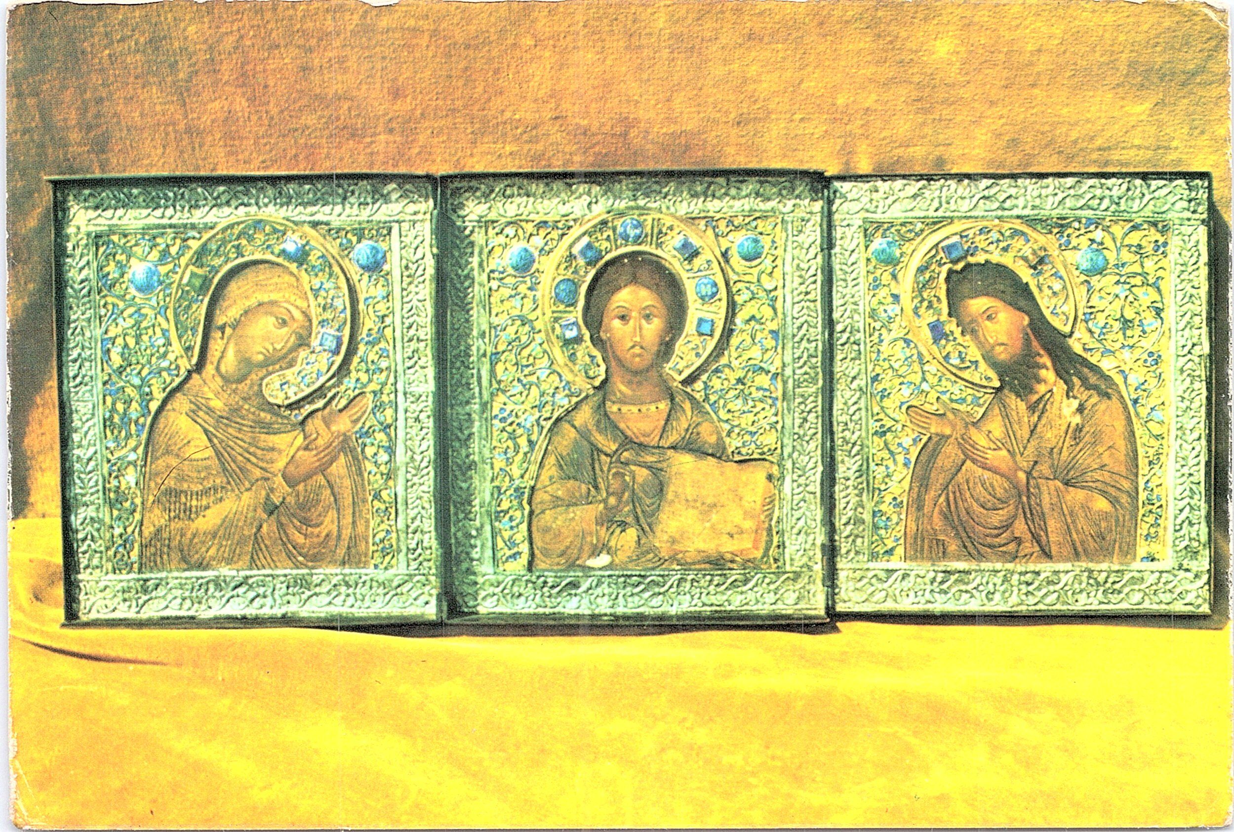 Mânăstirea Putna - Tripticul lui Ștefan cel Mare. Sec XV.