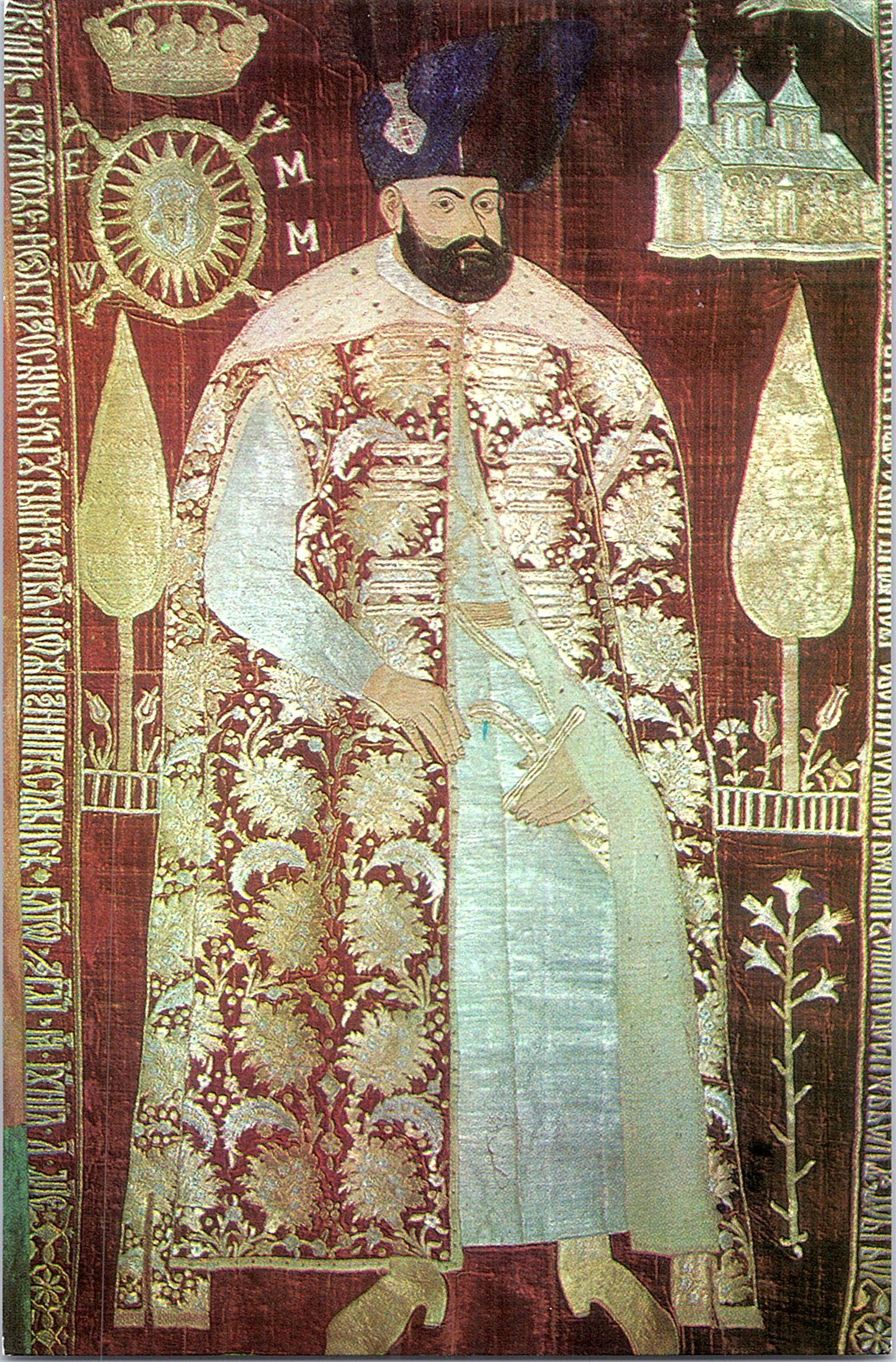 Mânăstirea Sucevița (sec XVI). Portretul lui Ieremia Movilă (din colecția muzeului)