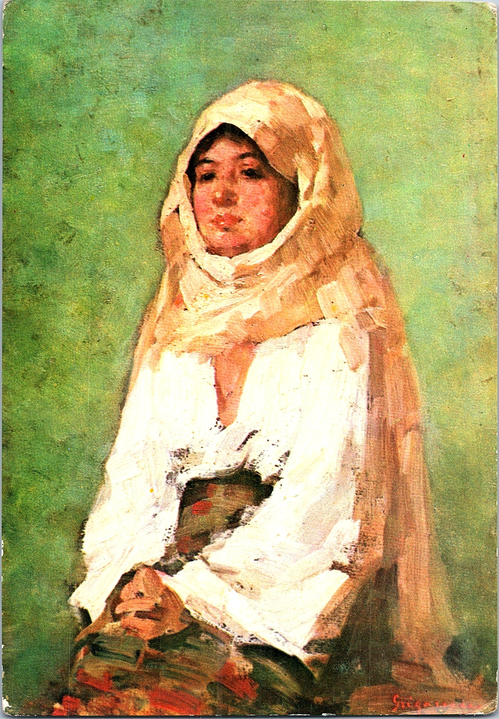 Țărancă cu maramă - Nicolae Grigorescu