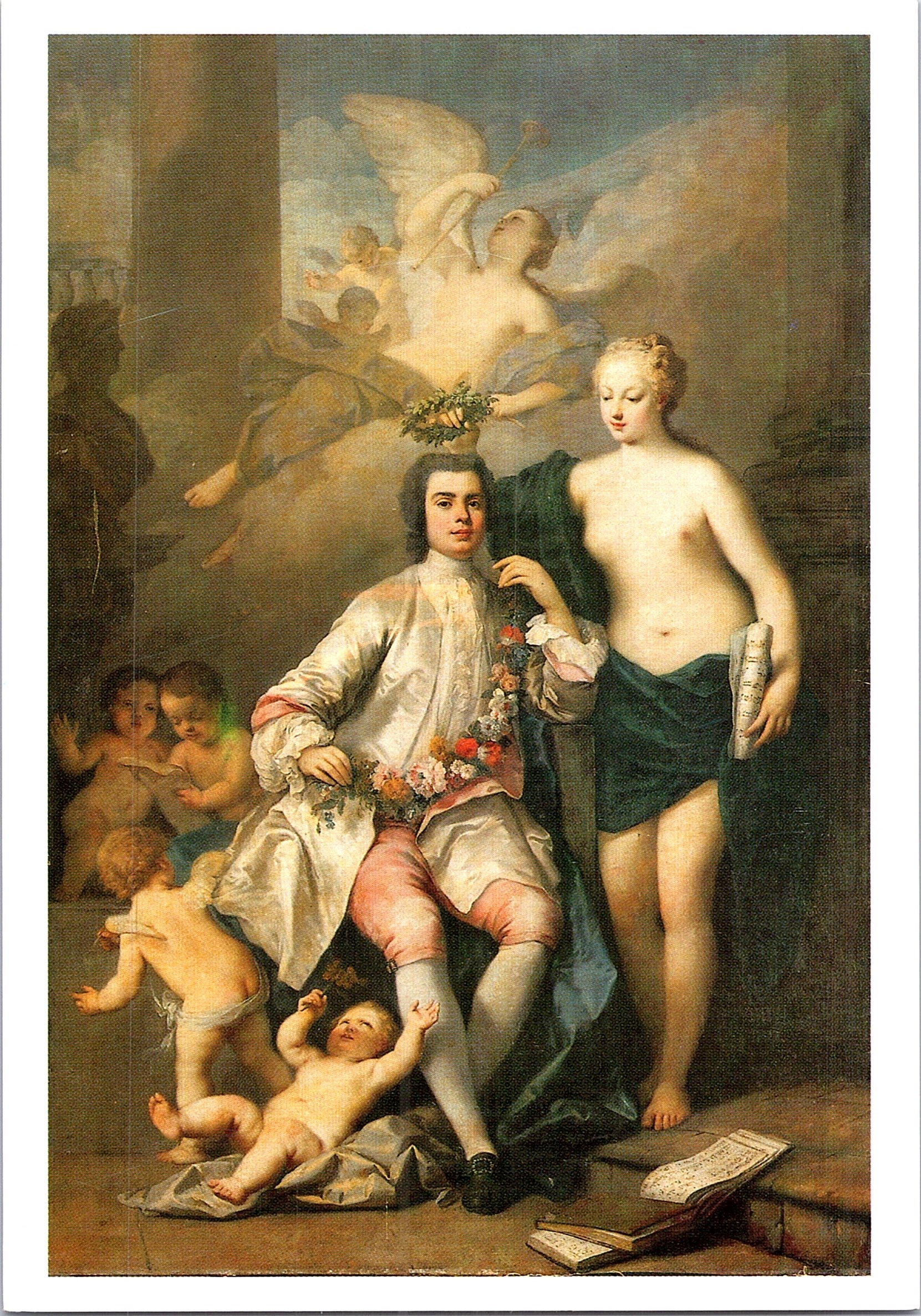 Cântărețul Farinelli - Amigoni Jacopo