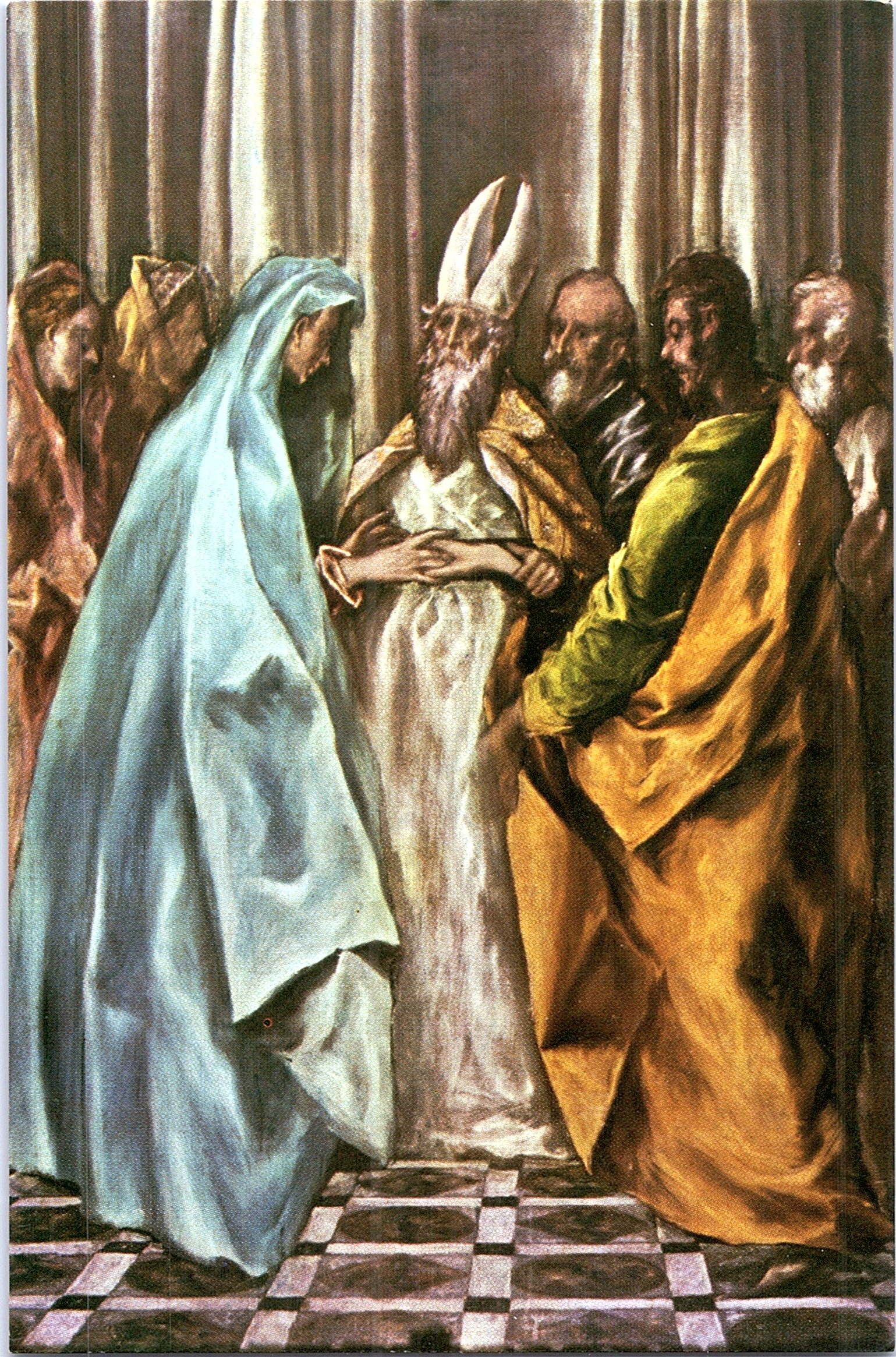 Logodna Sfintei Fecioare, pictură de El Greco (1541- 1614)