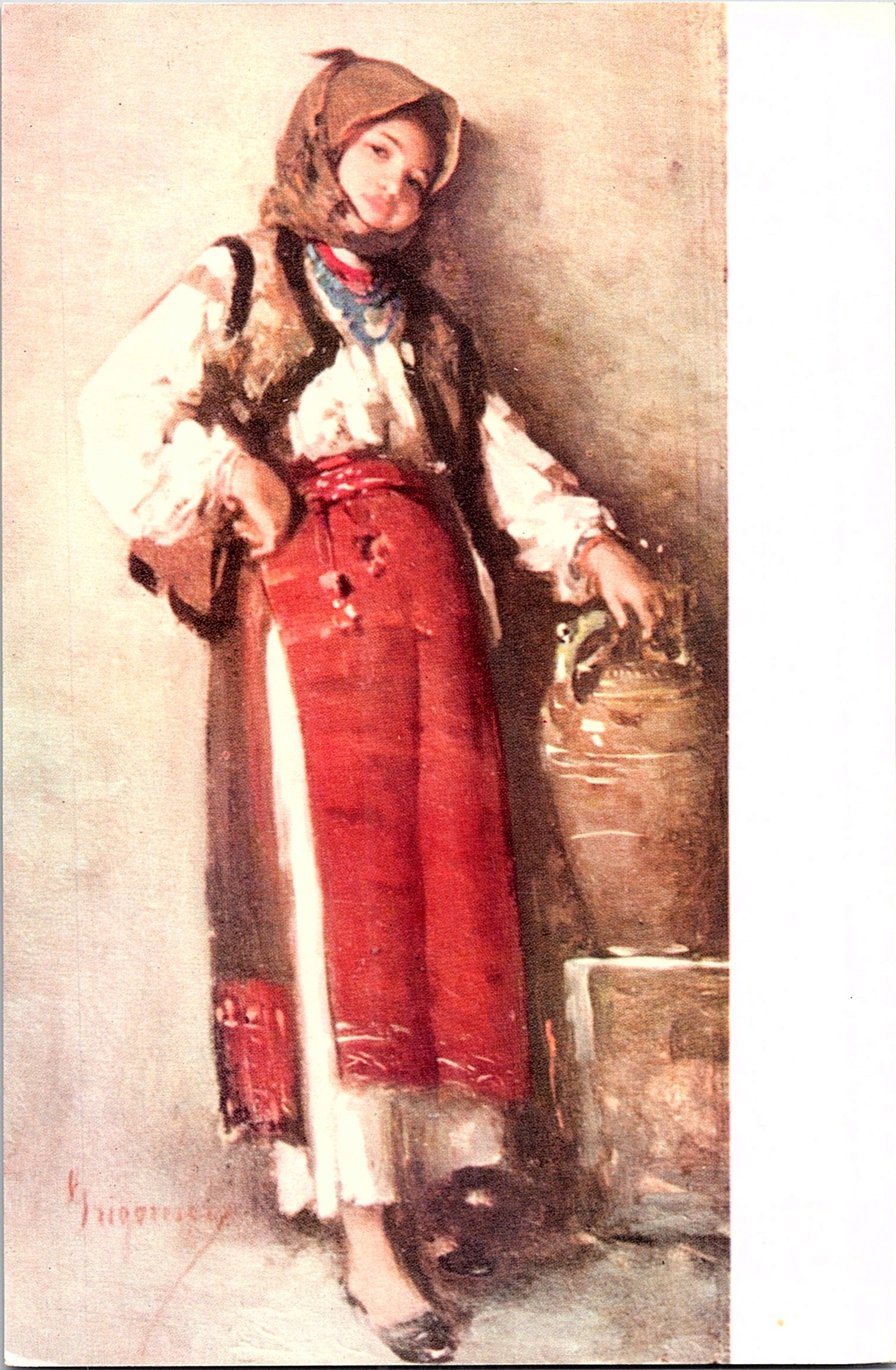 Țăranca cu ulciorul