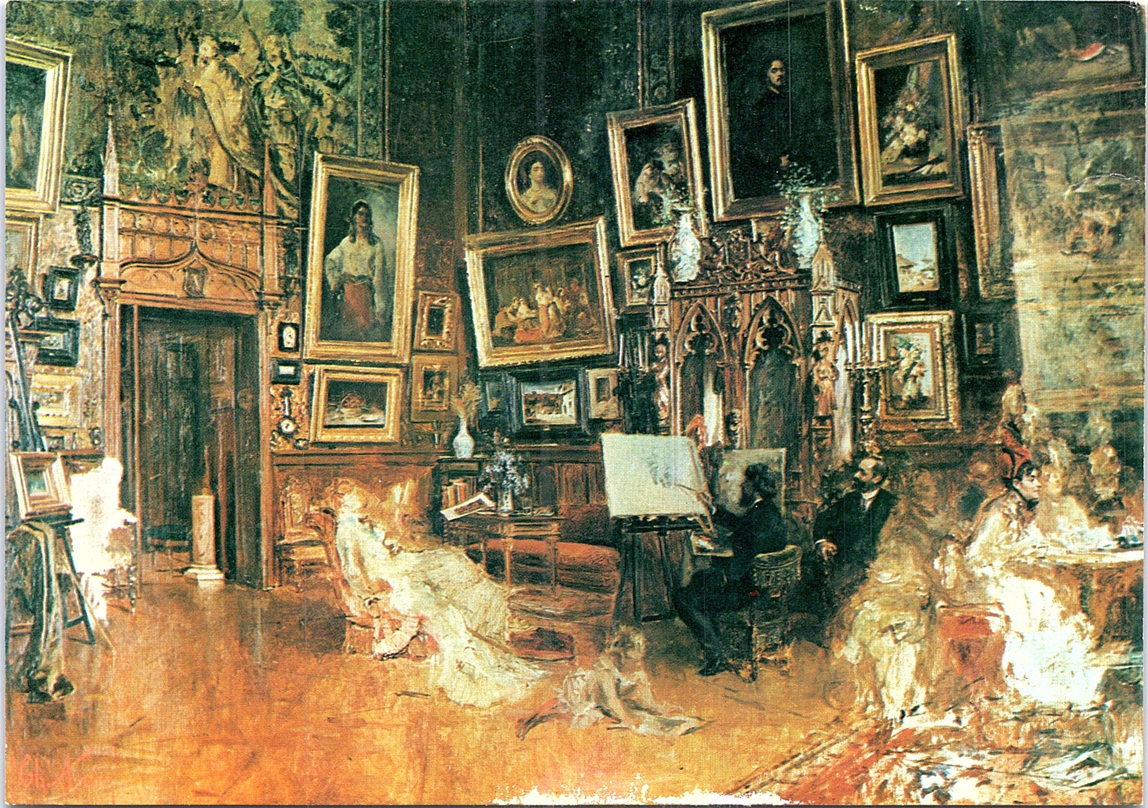Th.Aman- Interior de Atelier