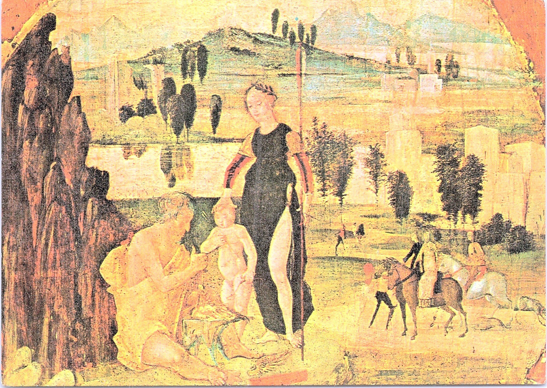 Vulcan făurind aripilelui Amor, pictură de Vittore Carpaccio