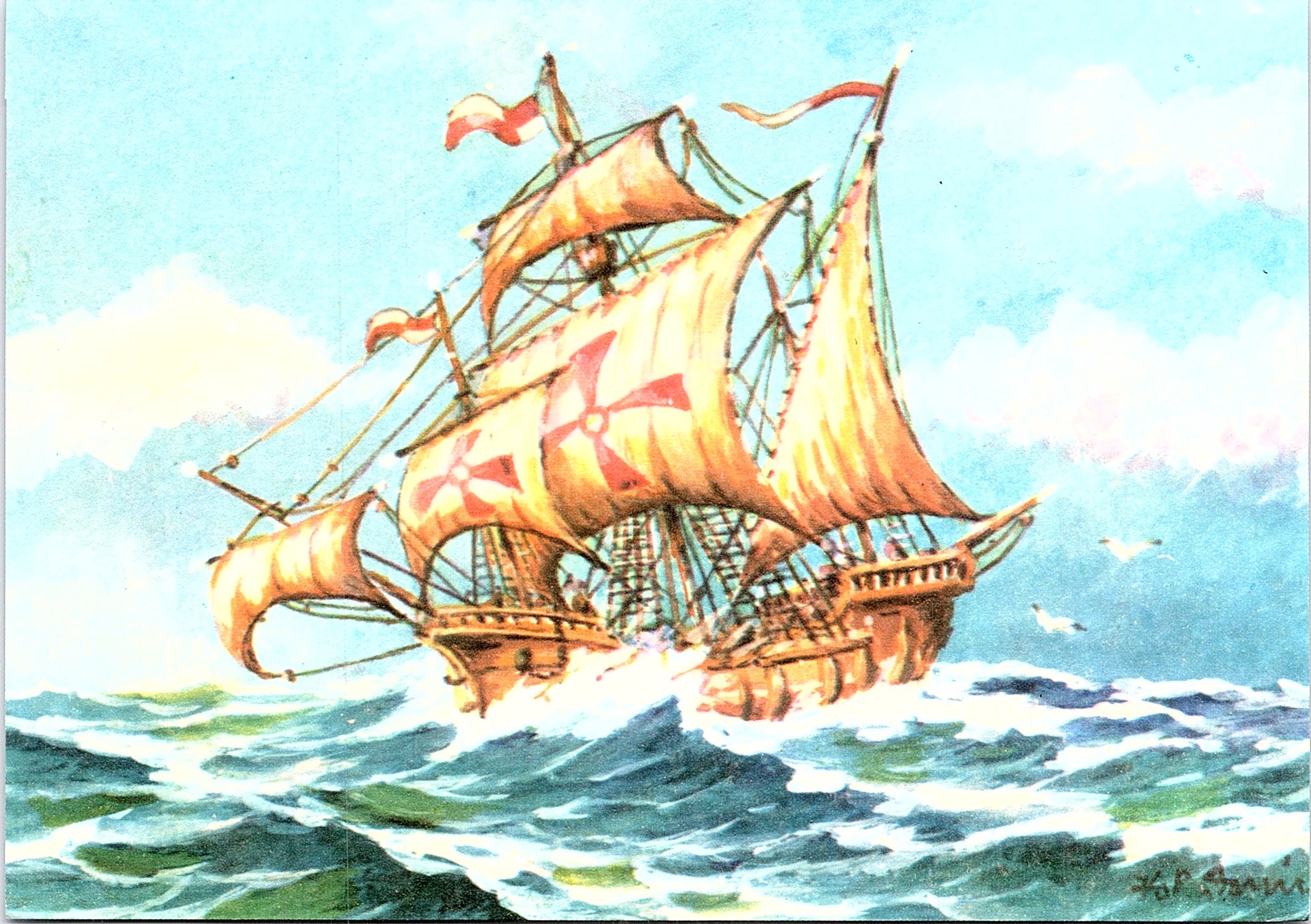 Santa Maria- Nava cu care Cristofor Columb a descoperit America