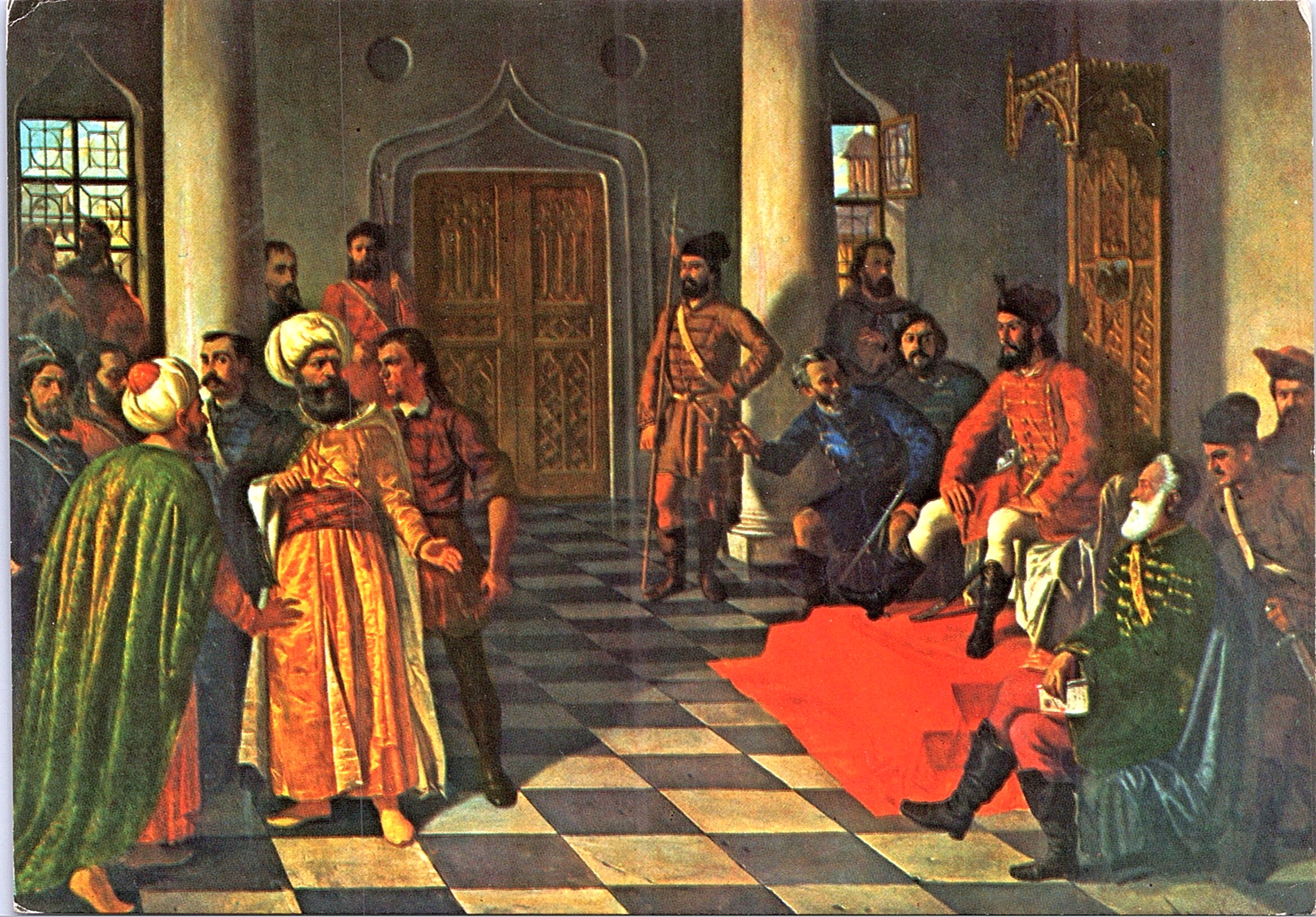 Vlad Țepeș și solii turci