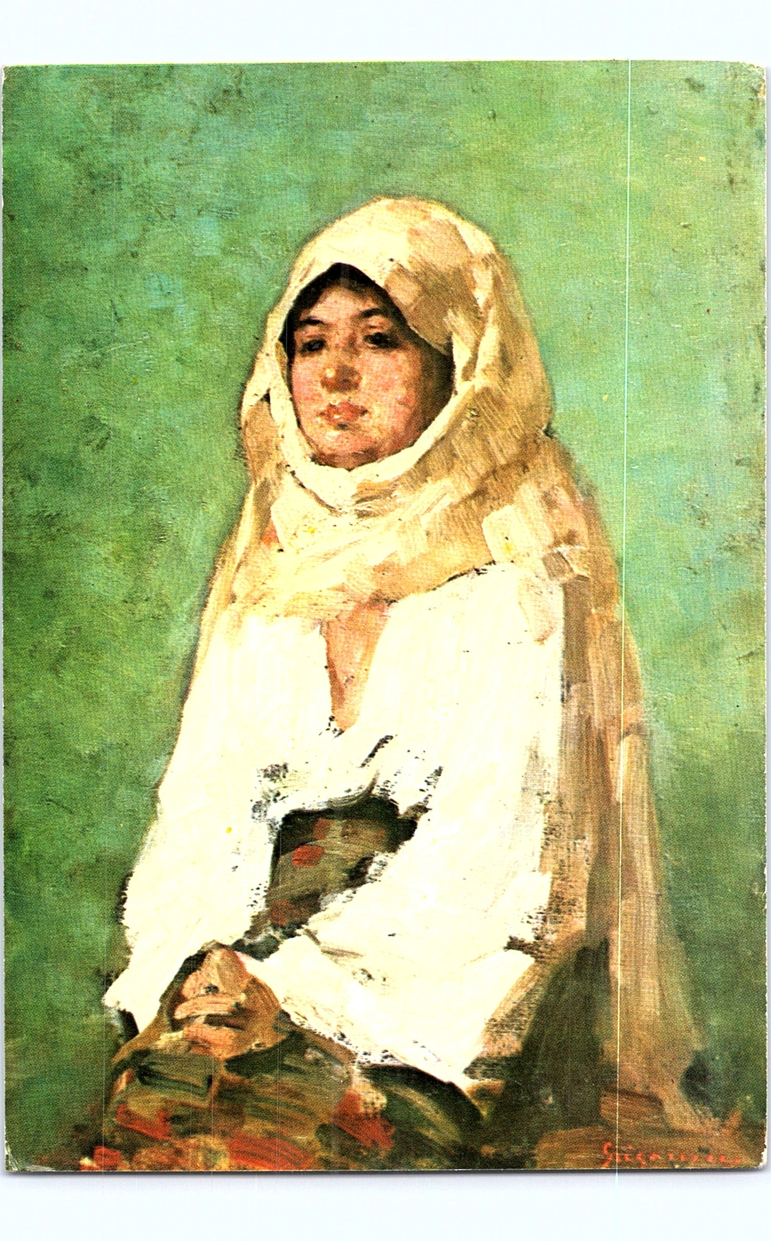 Țărancă cu maramă - Nicolae Grigorescu