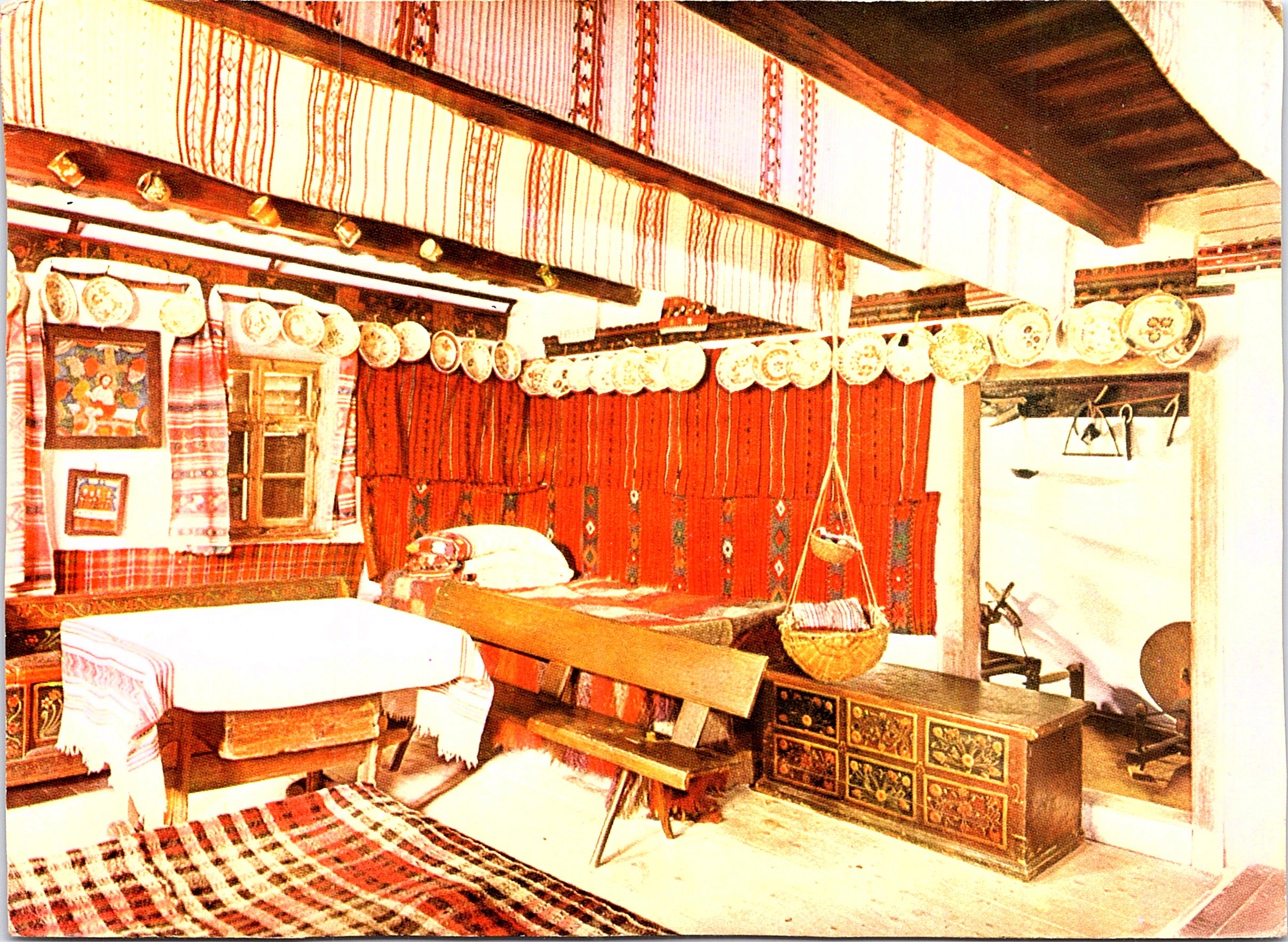 Interiorul casei Drăguș, jud. Brașov, sec. XIX
