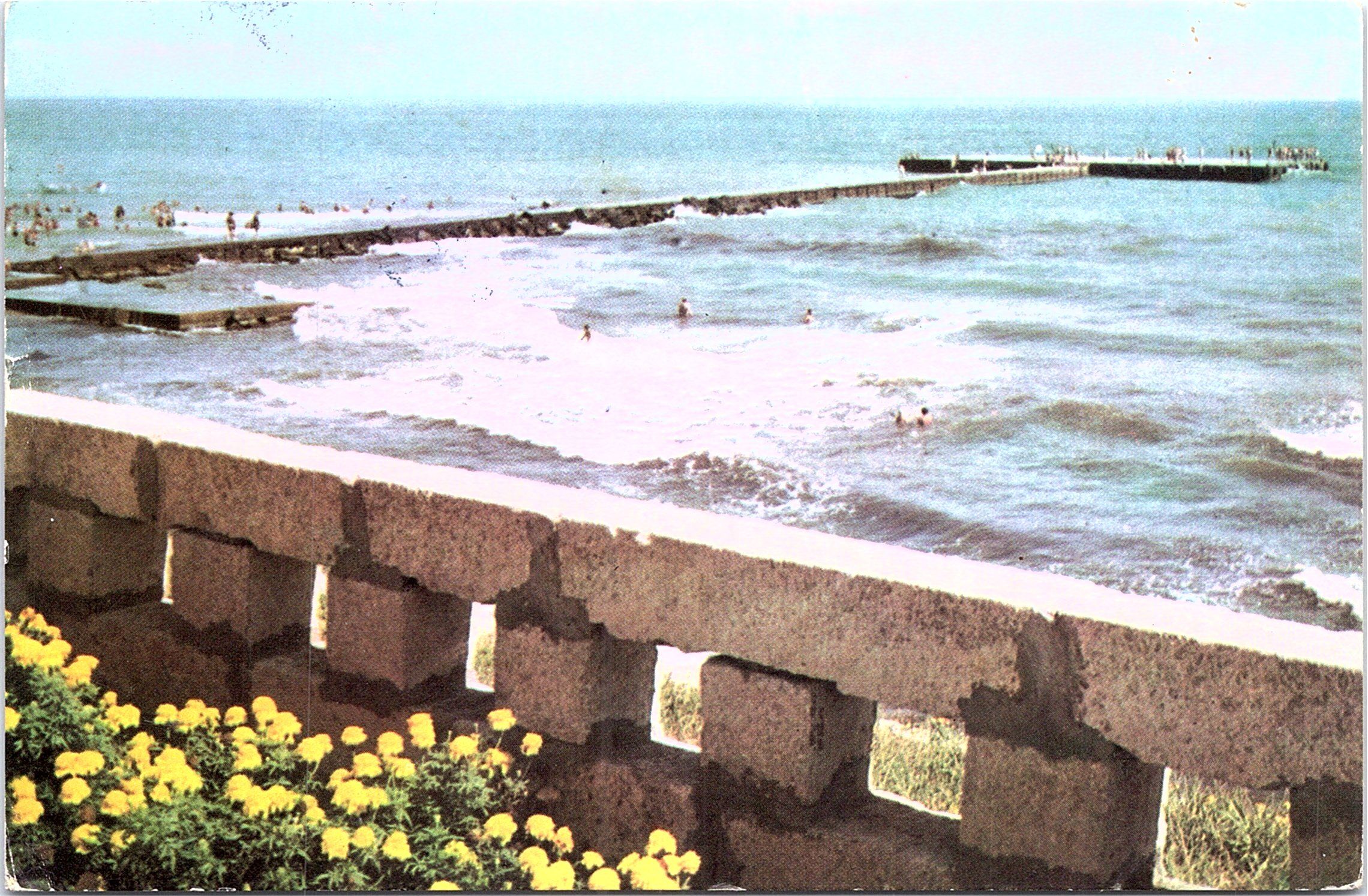 Eforie Nord. Vedere spre largul mării