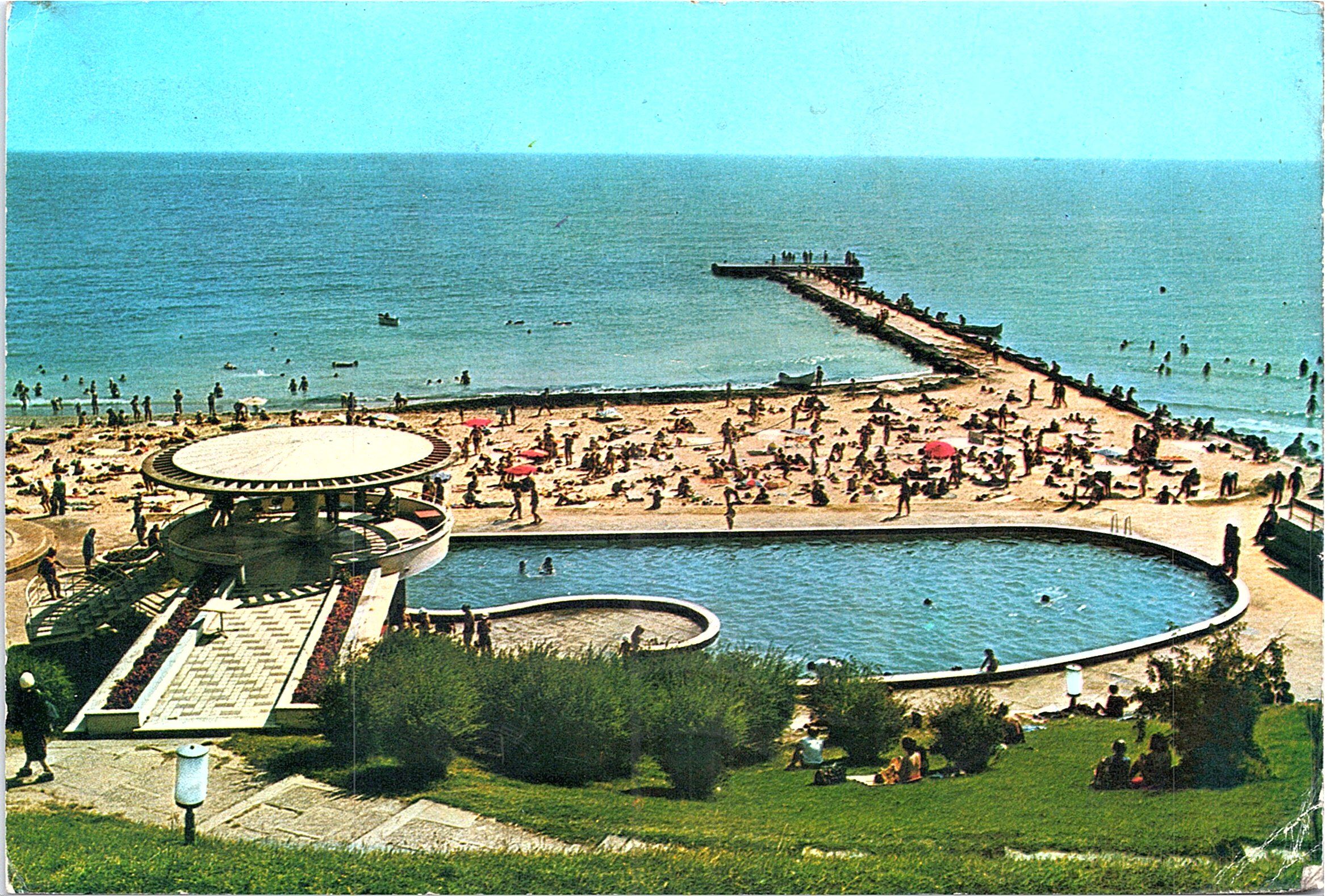 Eforie Nord. Vedere spre largul mării