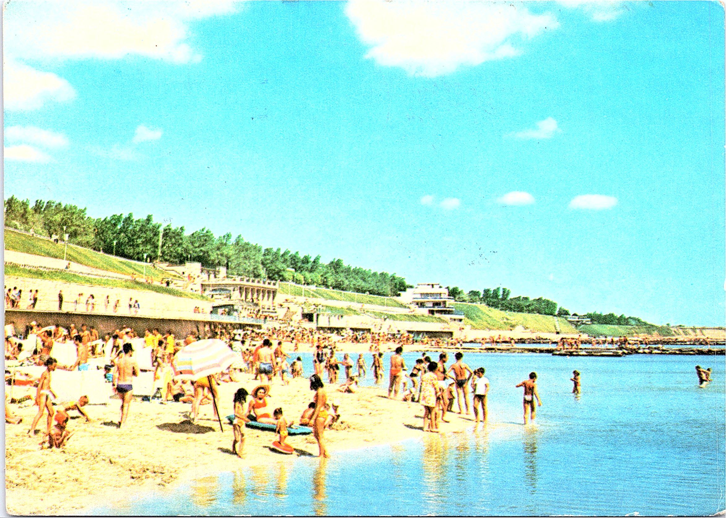 Eforie Nord. Vedere de pe plajă